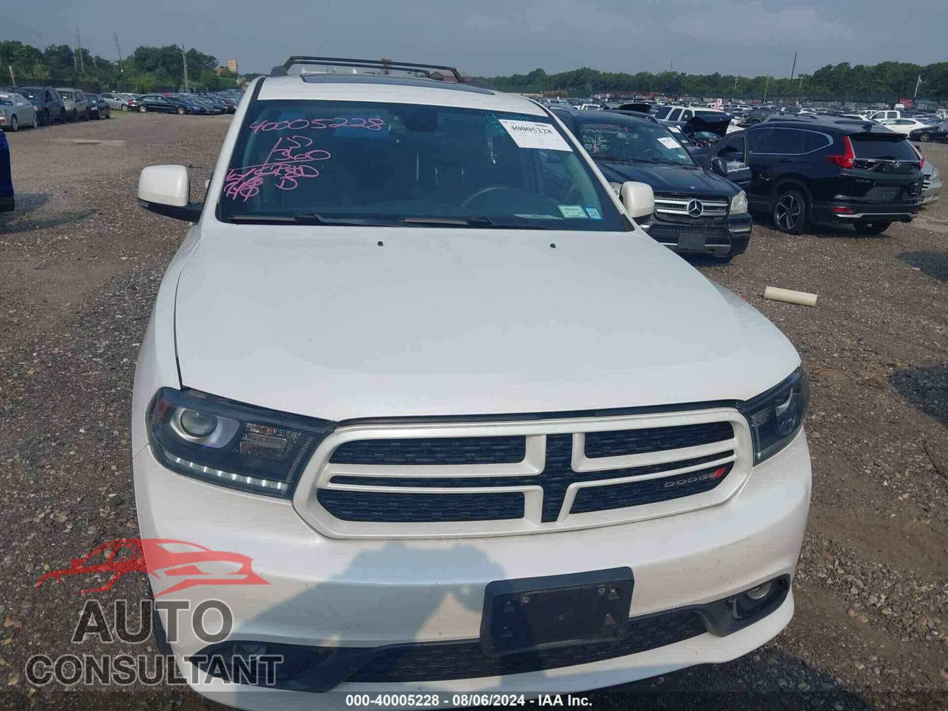 DODGE DURANGO 2017 - 1C4RDJDG3HC928887