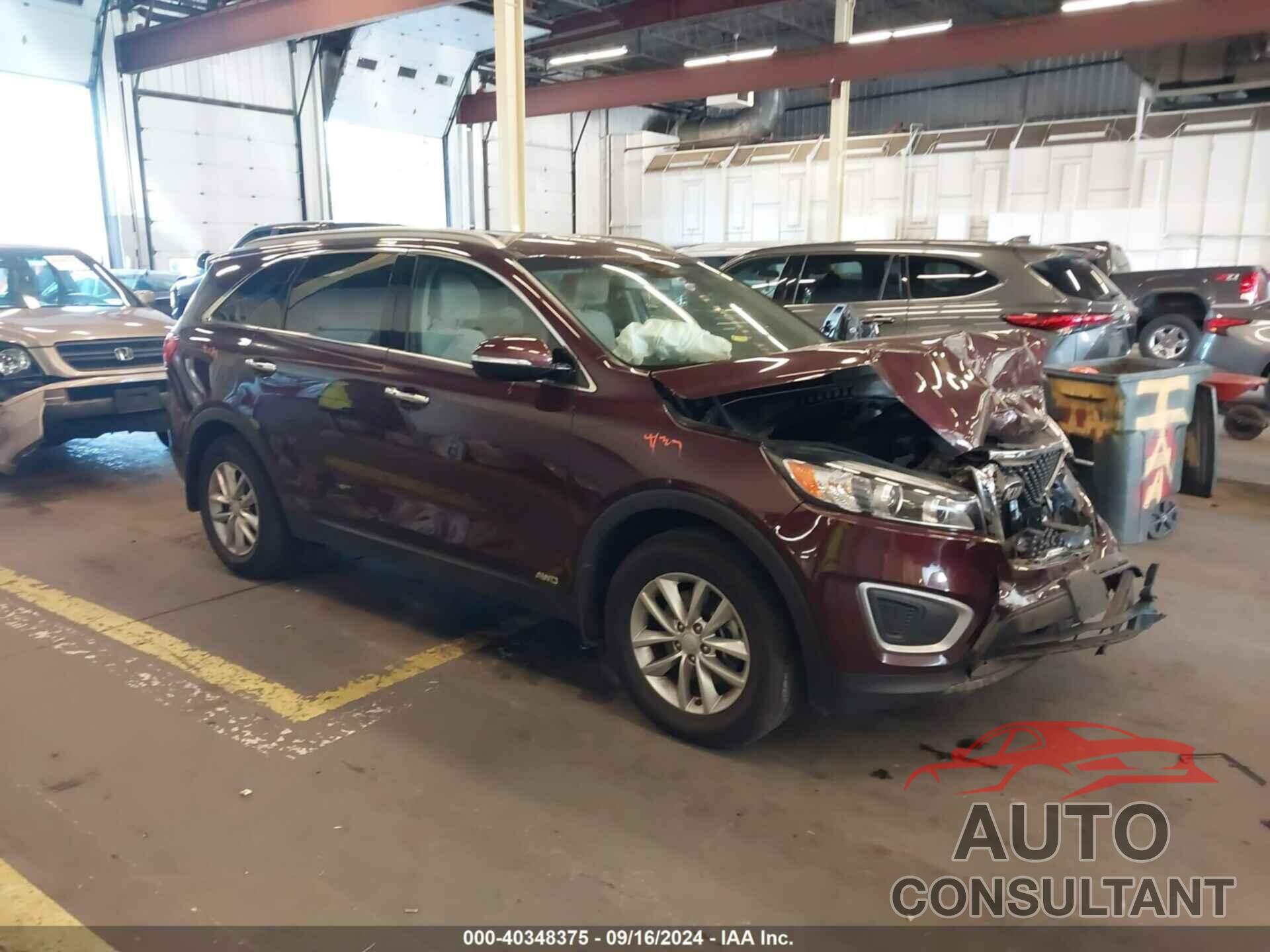 KIA SORENTO 2018 - 5XYPGDA30JG380253