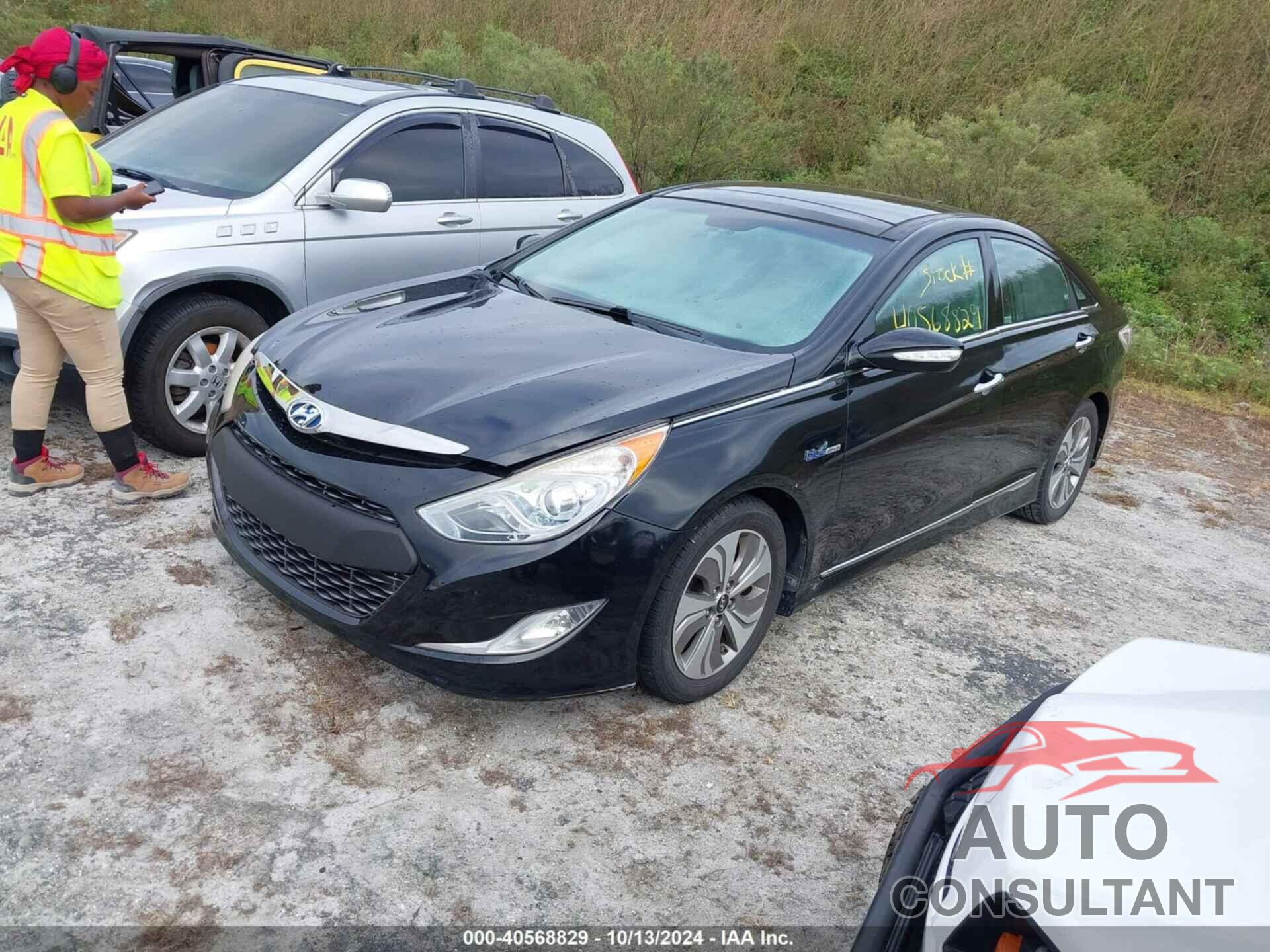 HYUNDAI SONATA HYBRID 2014 - KMHEC4A40EA109156