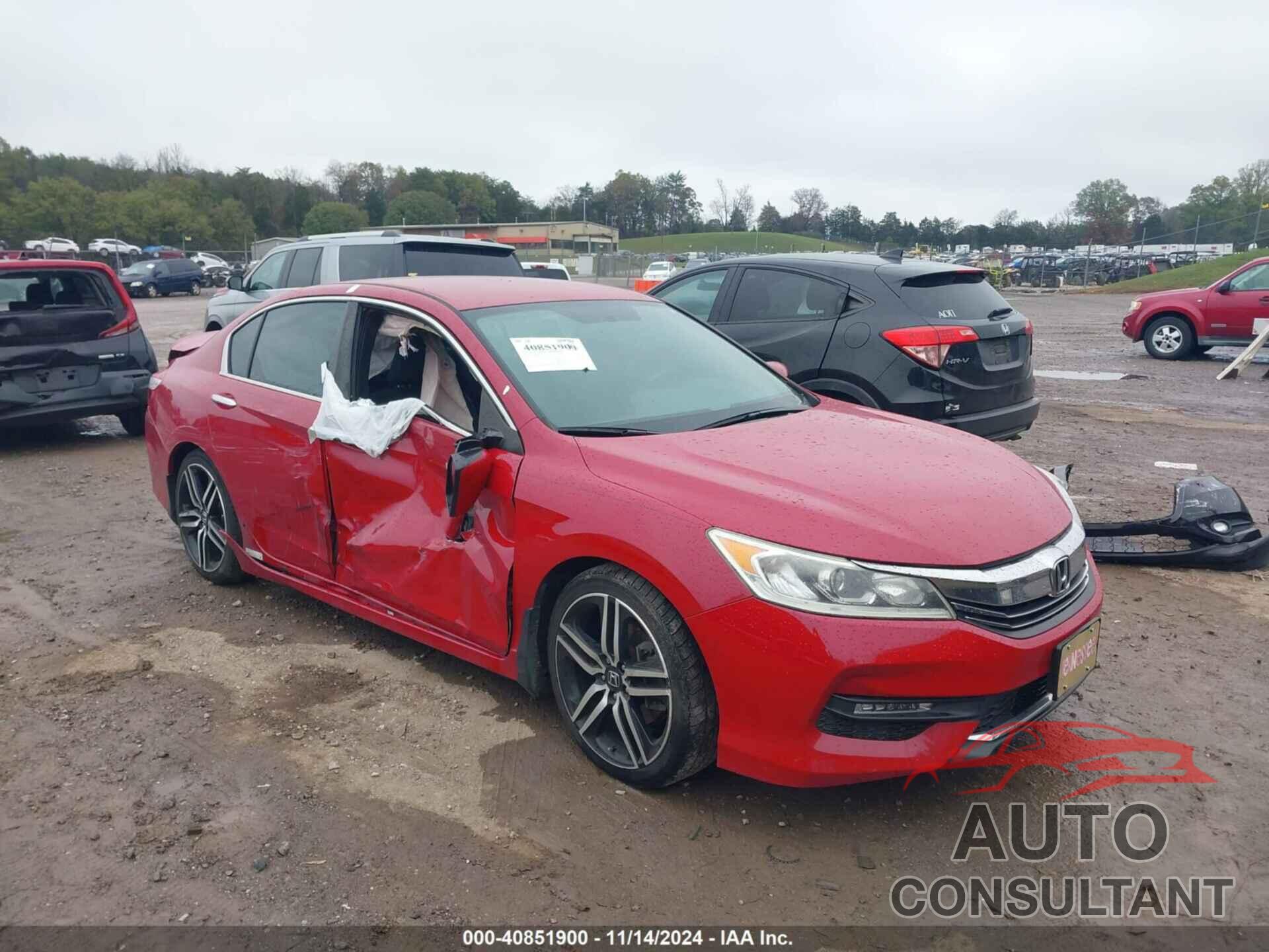 HONDA ACCORD 2016 - 1HGCR2E58GA211536