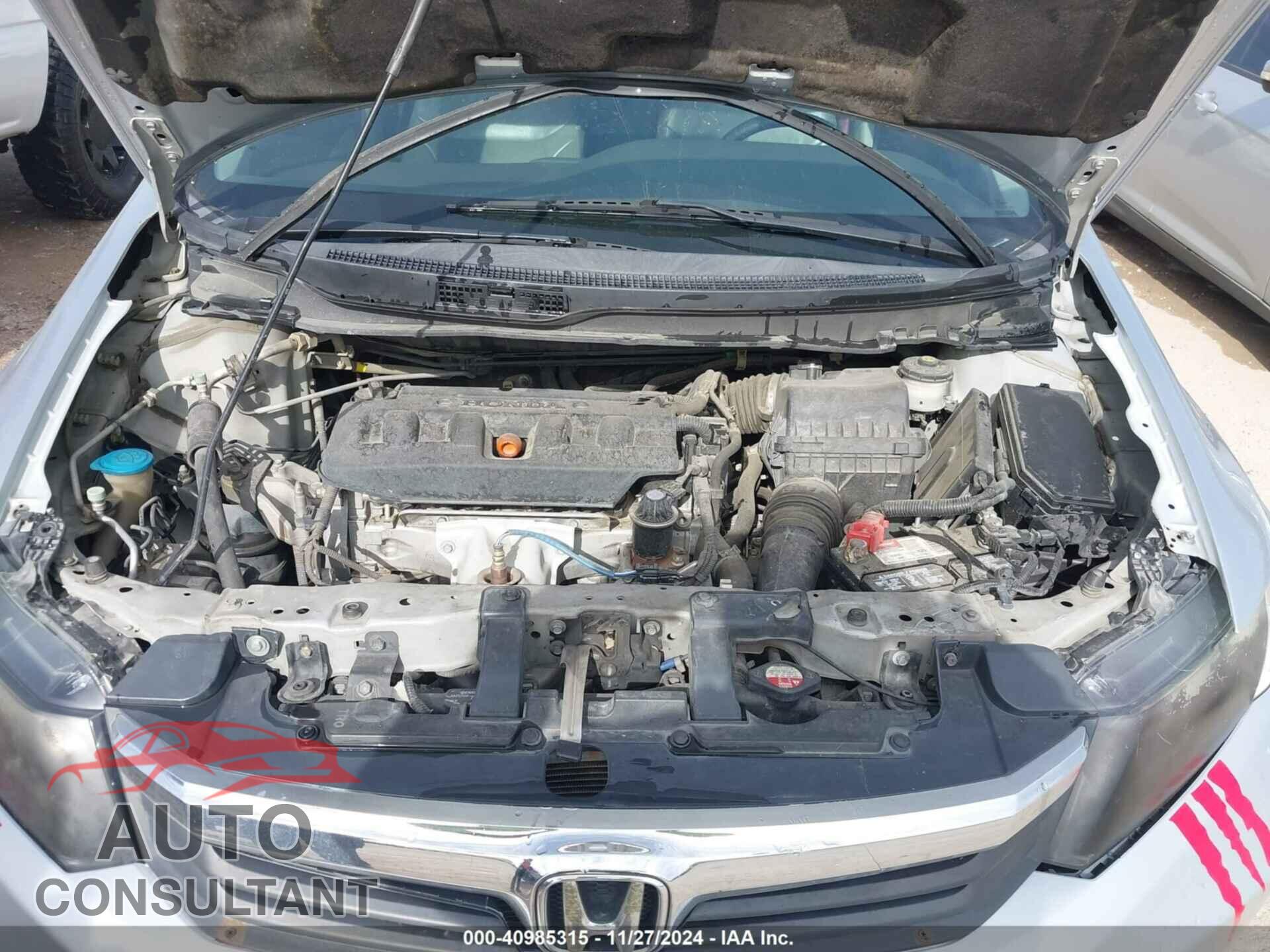 HONDA CIVIC 2012 - 2HGFB2F56CH610229