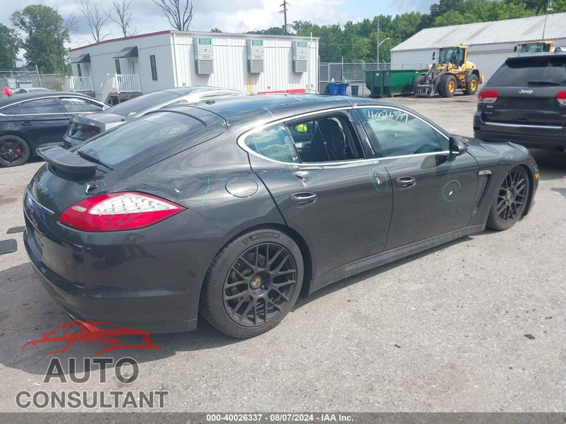 PORSCHE PANAMERA 2011 - WP0AB2A7XBL062397