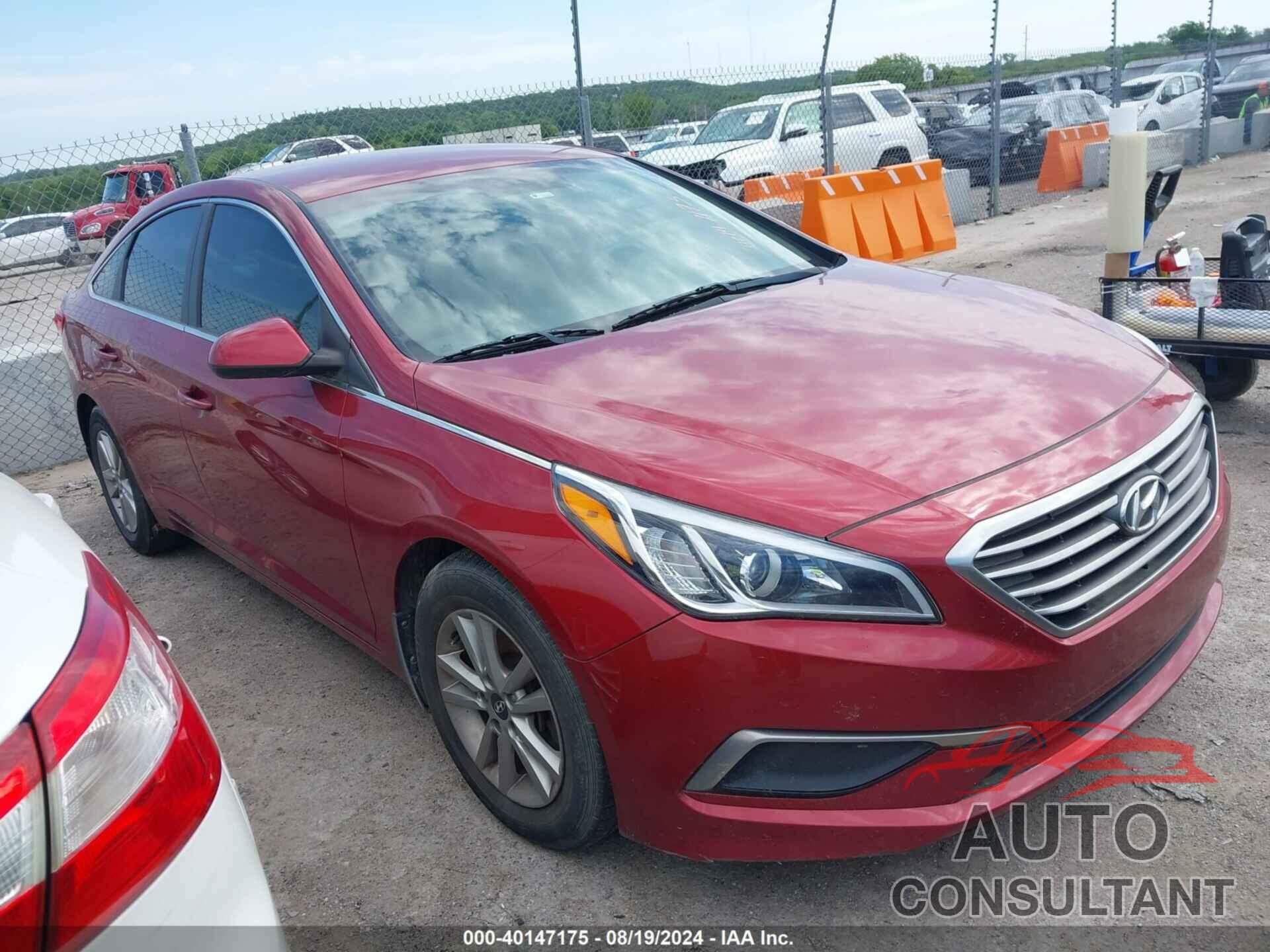 HYUNDAI SONATA 2016 - 5NPE24AF8GH324644