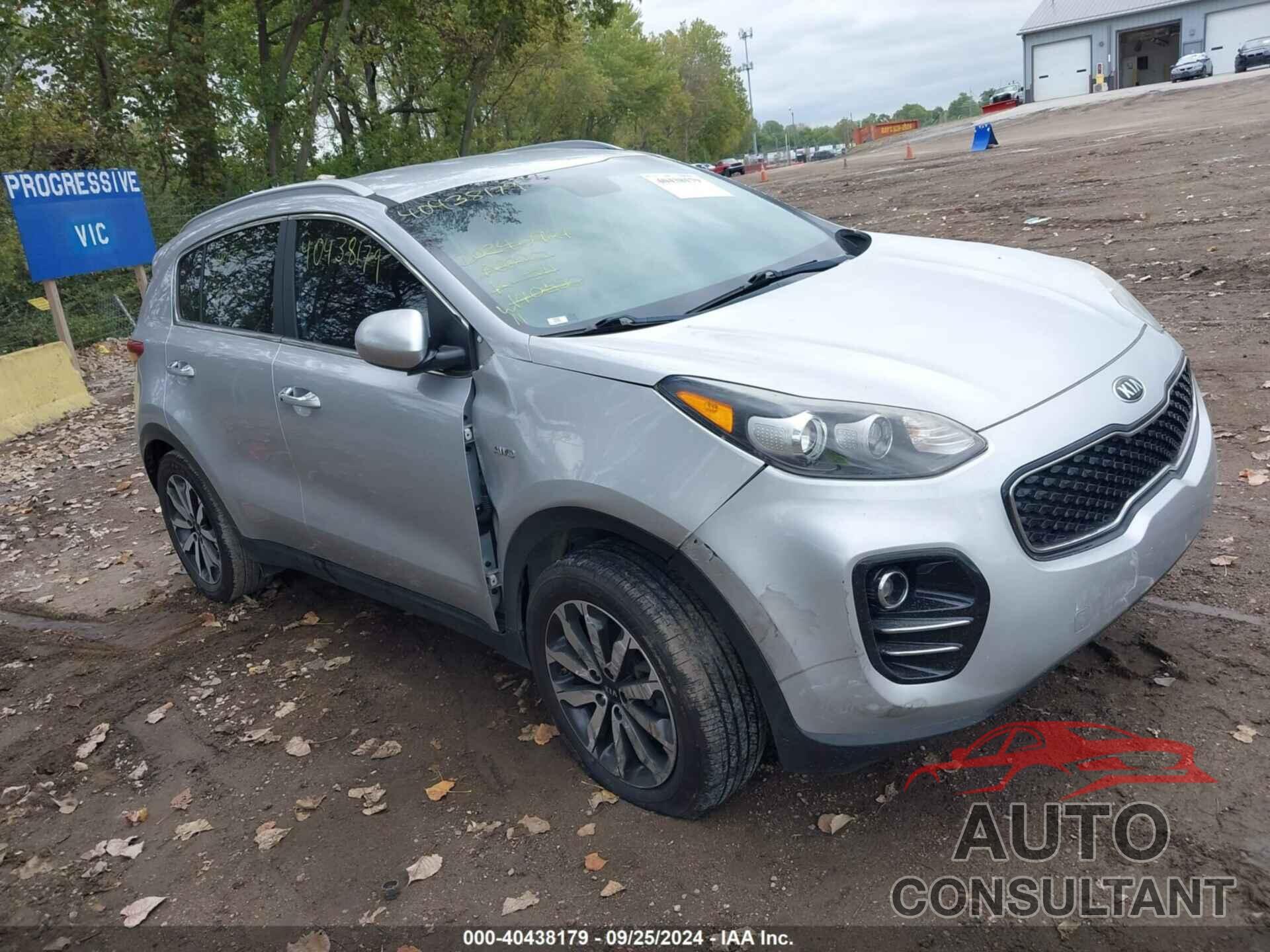 KIA SPORTAGE 2017 - KNDPNCAC2H7140550