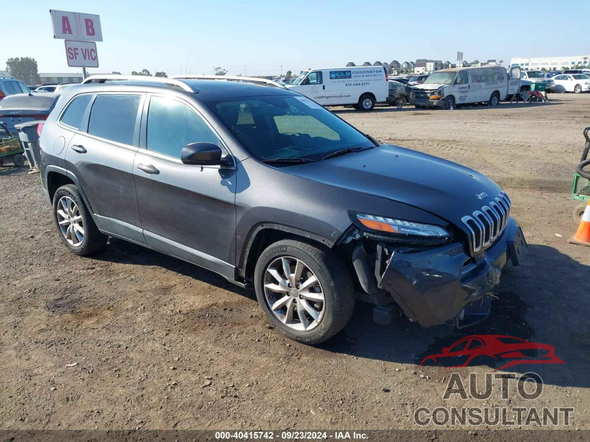 JEEP CHEROKEE 2016 - 1C4PJLDS4GW363403