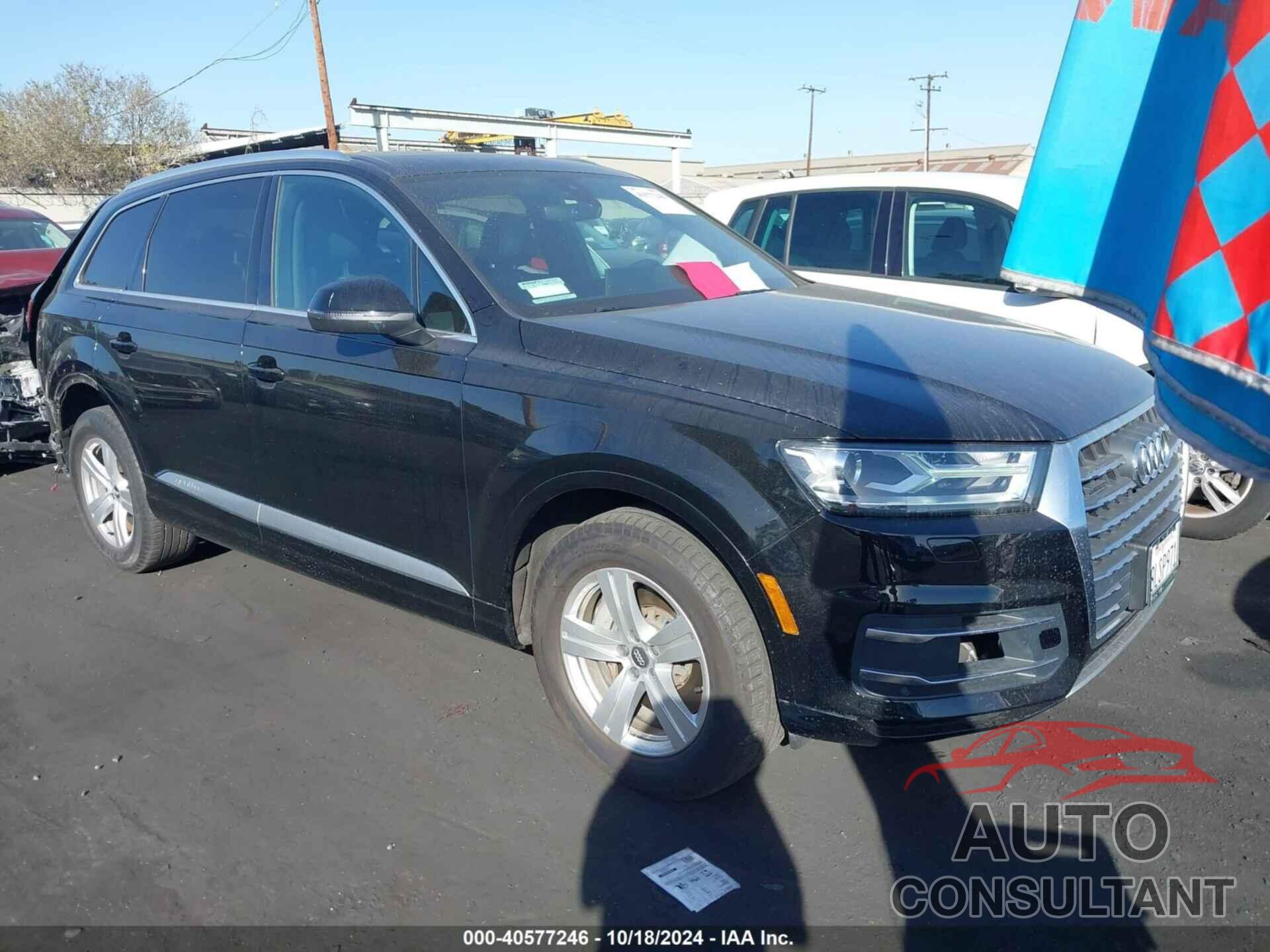 AUDI Q7 2019 - WA1AHAF74KD037663