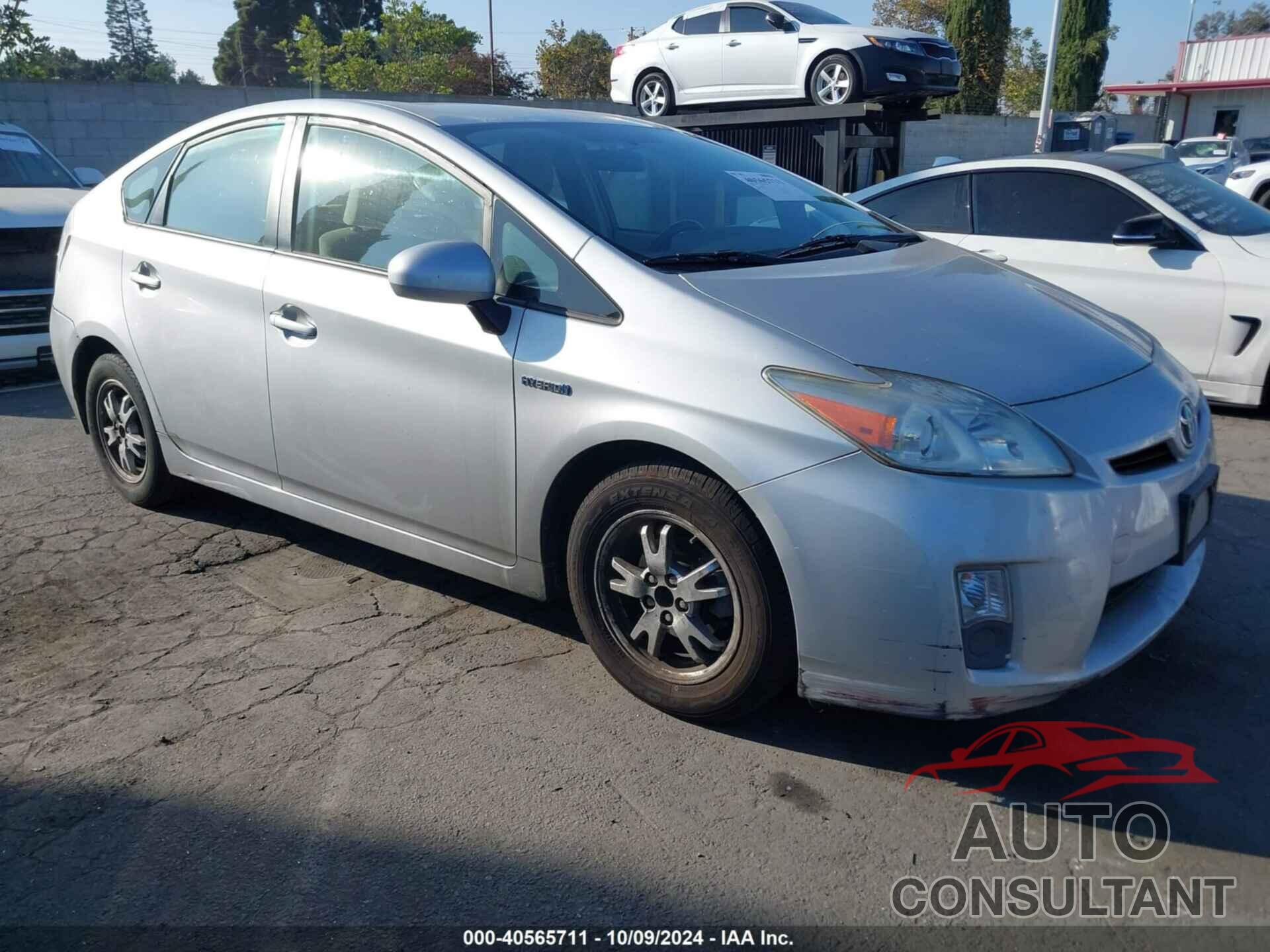 TOYOTA PRIUS 2011 - JTDKN3DU2B0259262