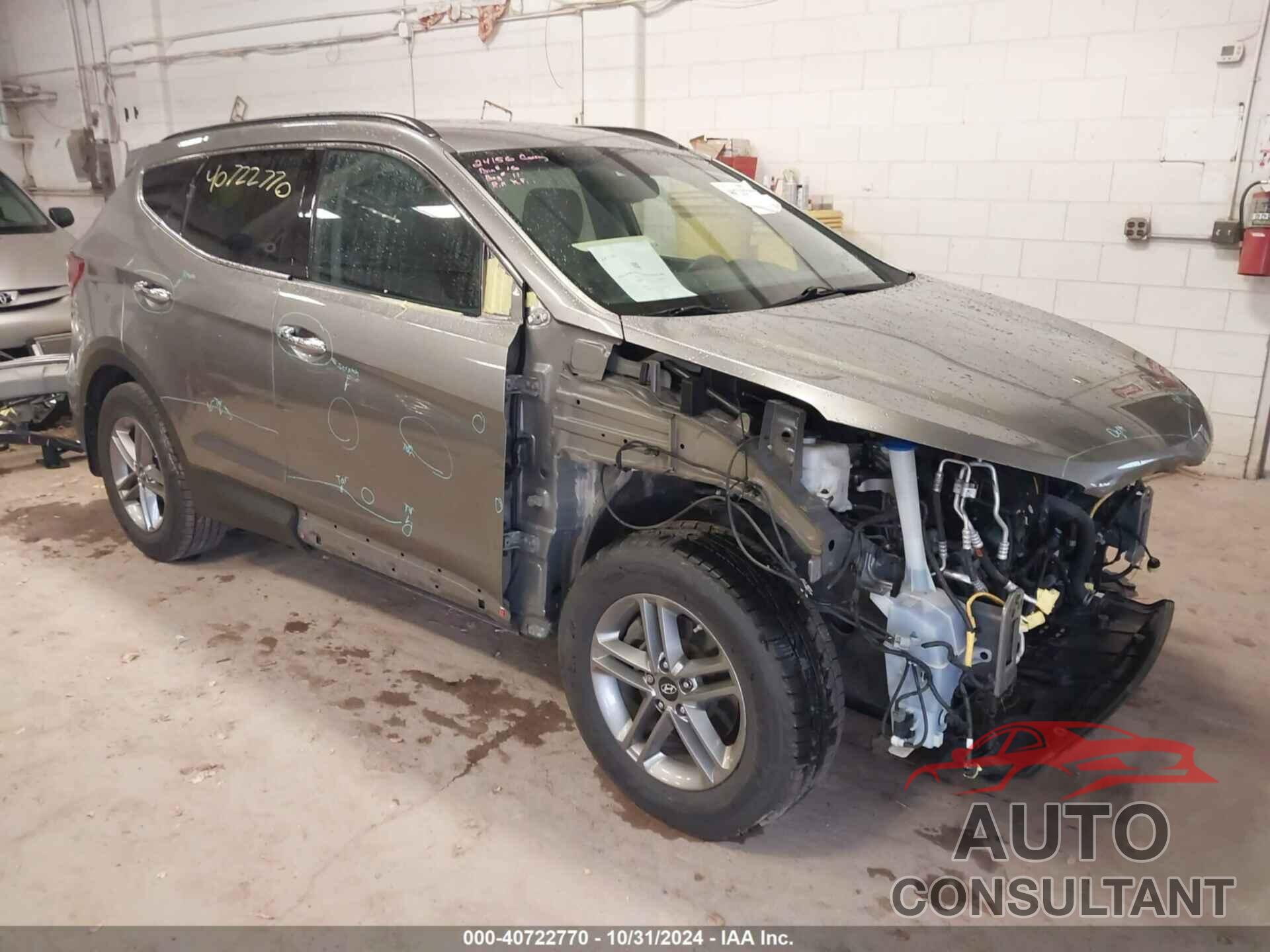 HYUNDAI SANTA FE SPORT 2018 - 5NMZUDLB1JH089224