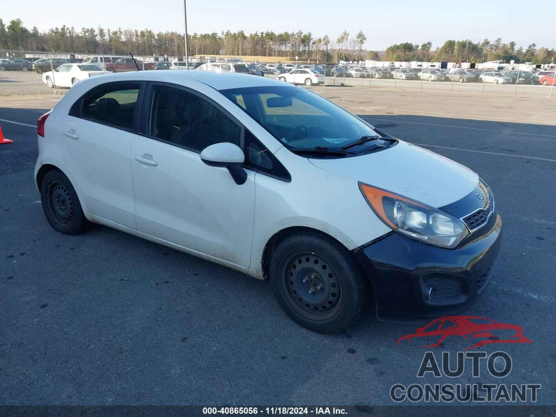 KIA RIO 2013 - KNADN5A34D6180026