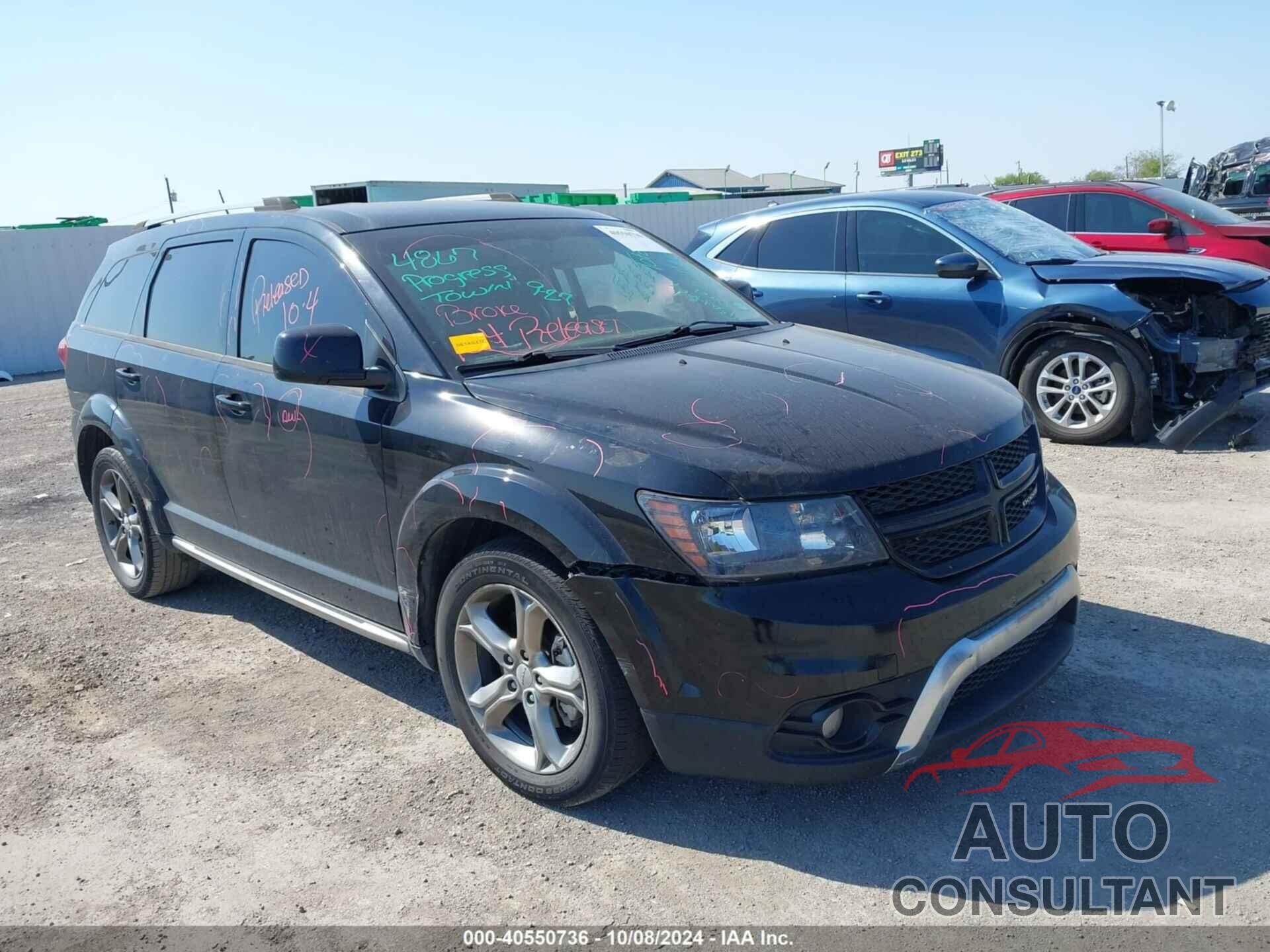 DODGE JOURNEY 2017 - 3C4PDCGG1HT617591