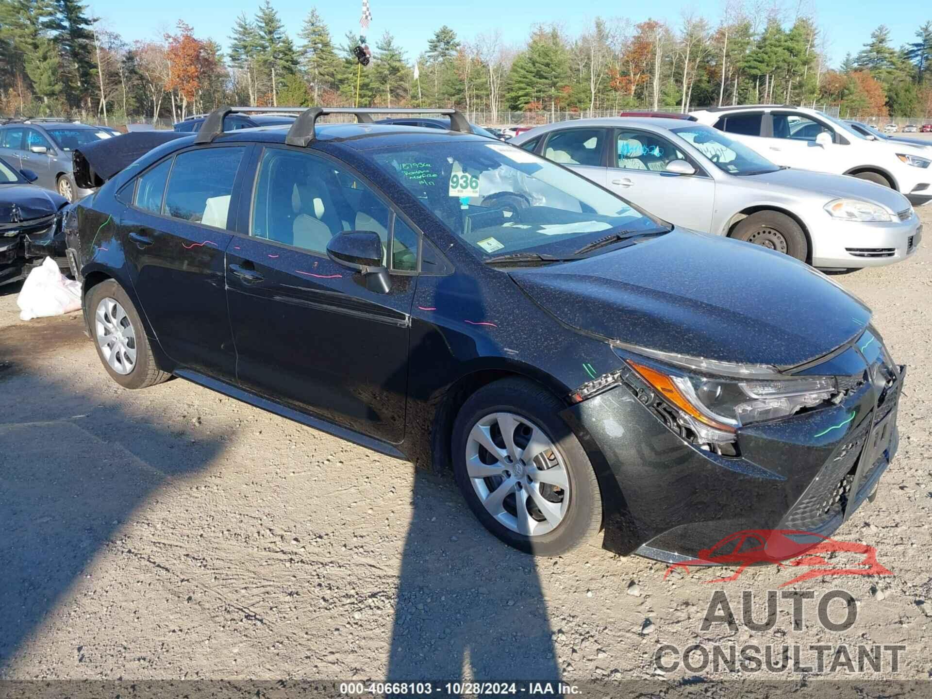 TOYOTA COROLLA 2021 - 5YFEPMAE8MP160139