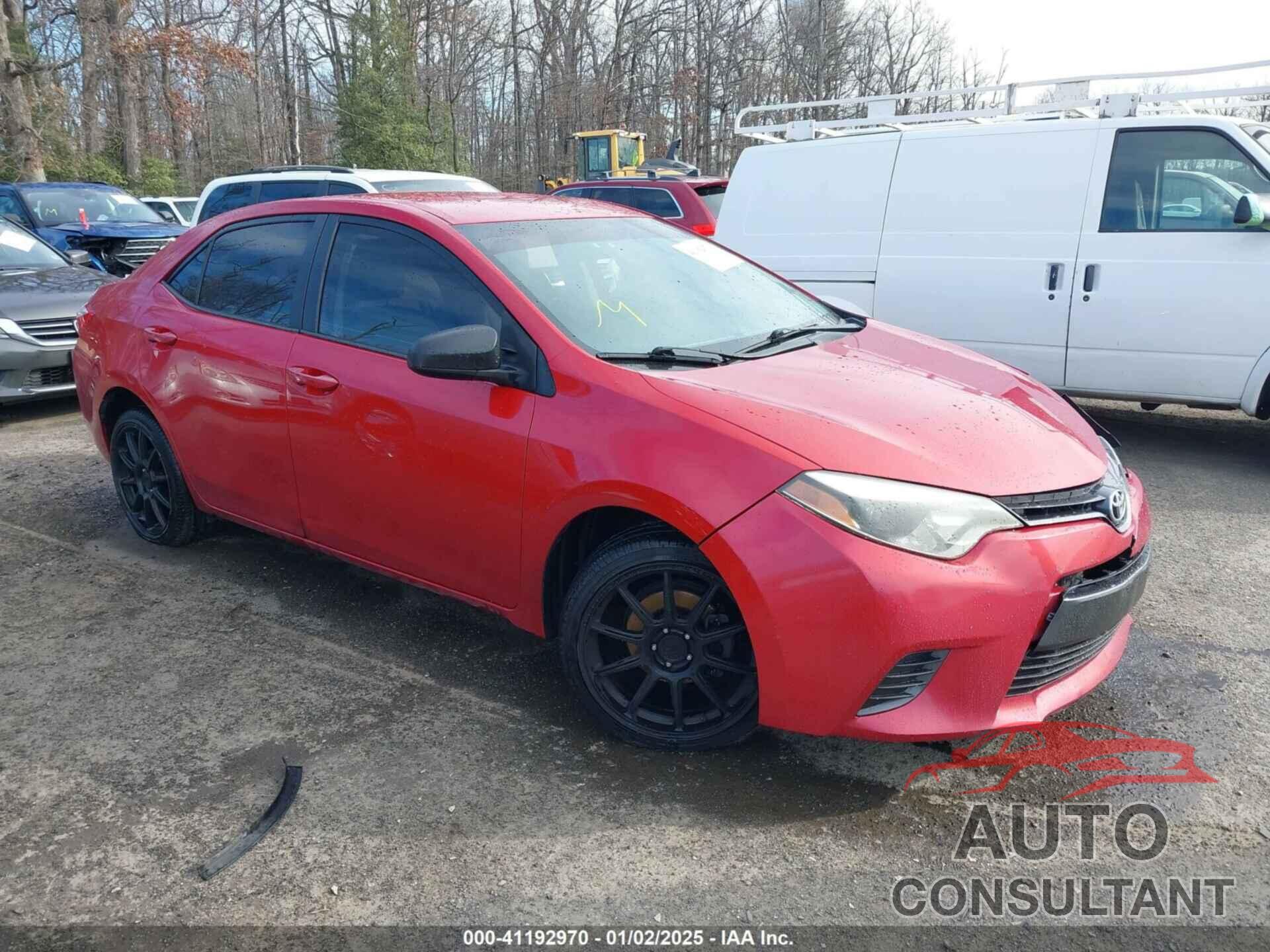 TOYOTA COROLLA 2016 - 2T1BURHE0GC525884