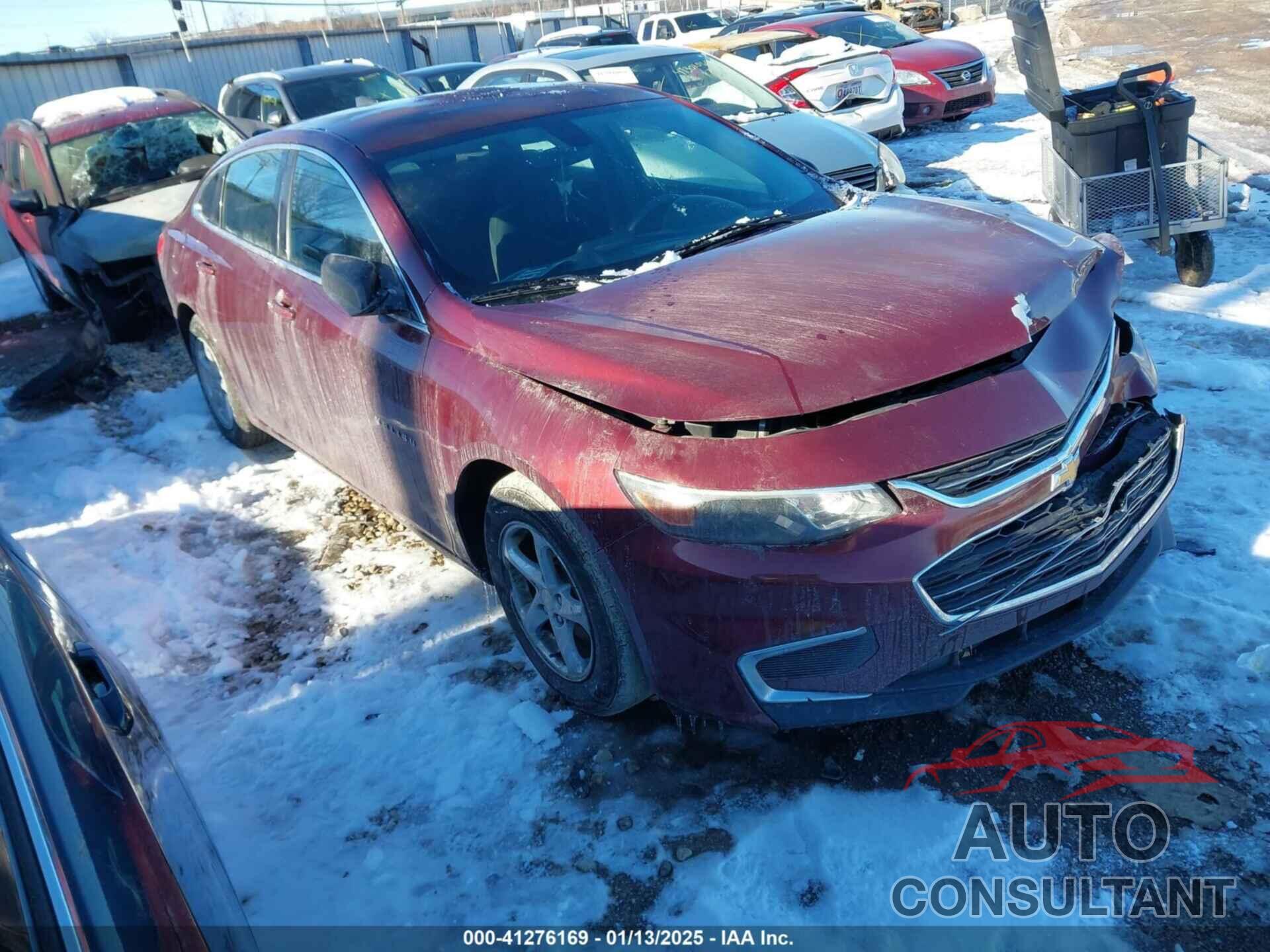 CHEVROLET MALIBU 2016 - 1G1ZB5ST7GF263401