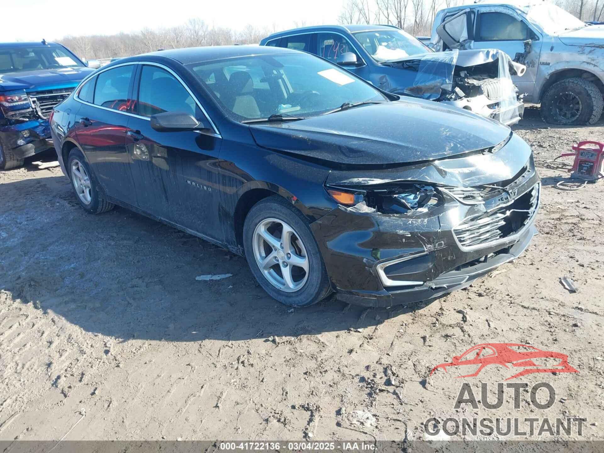 CHEVROLET MALIBU 2017 - 1G1ZB5ST8HF163504