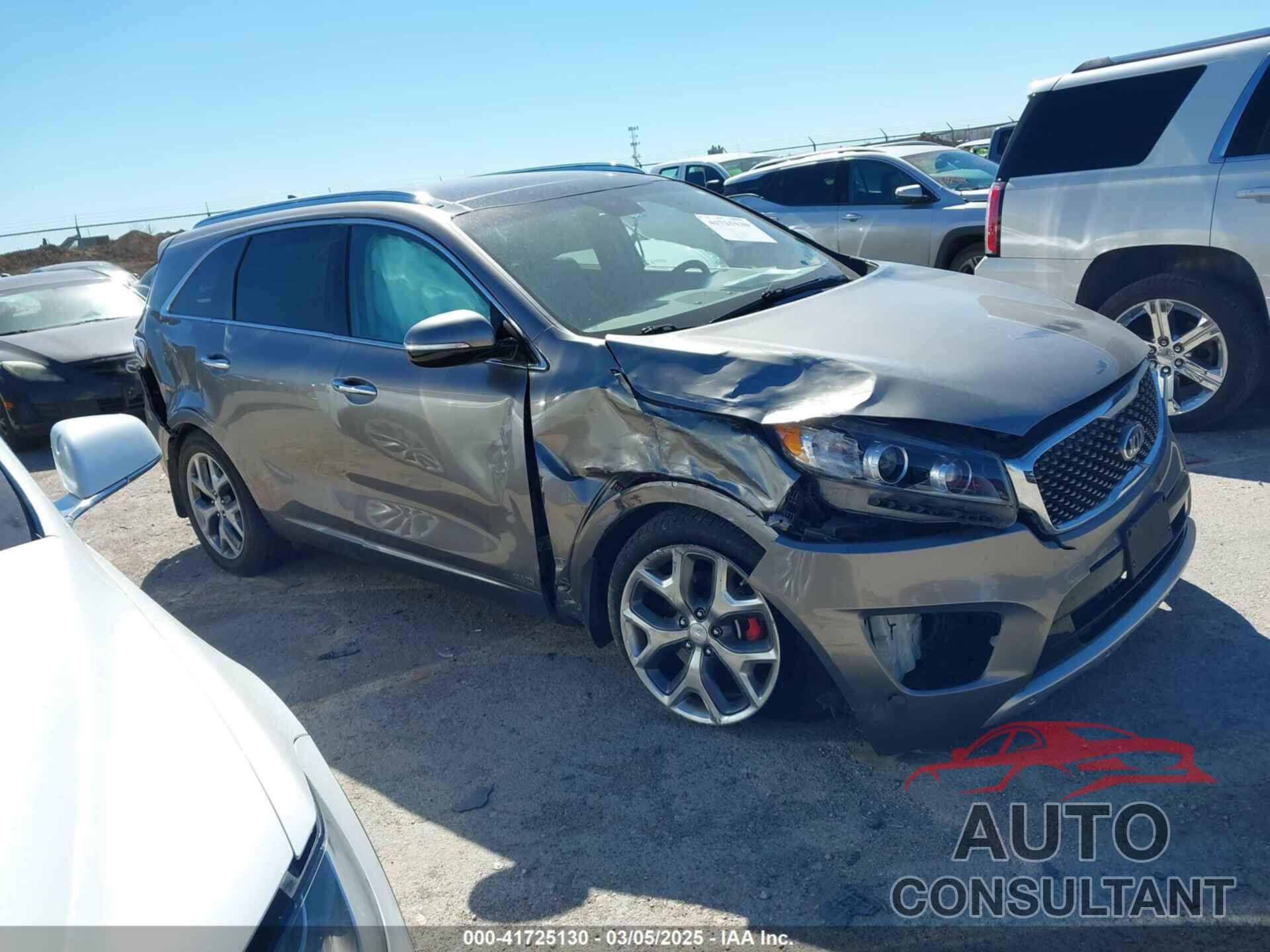 KIA SORENTO 2016 - 5XYPKDA56GG073047