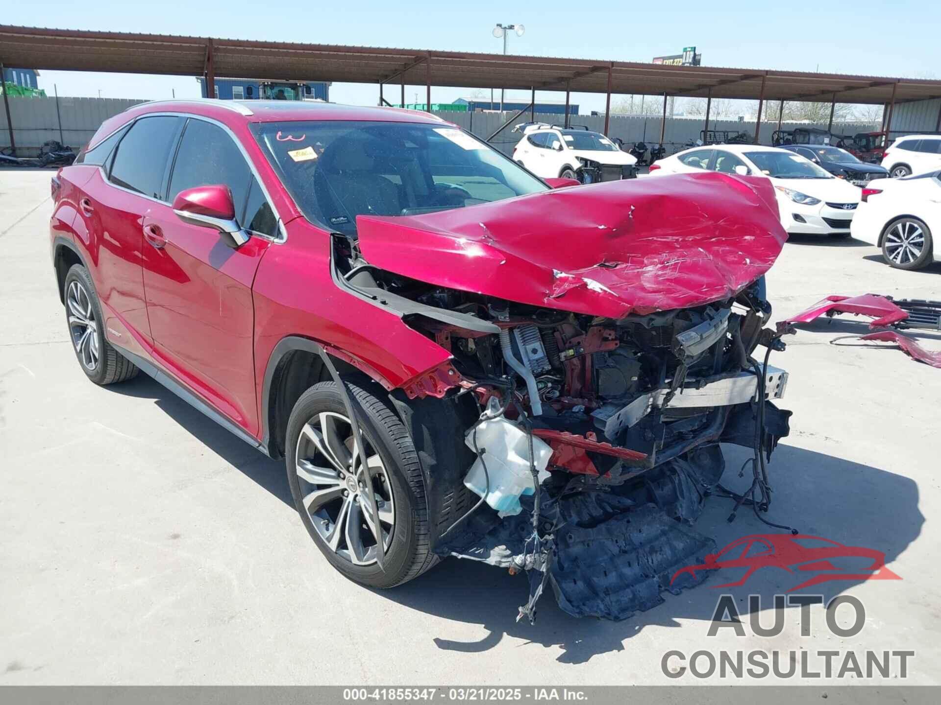LEXUS RX 450H 2017 - 2T2BGMCA2HC017573