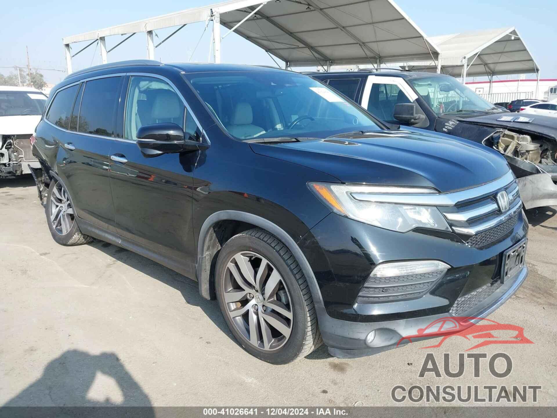 HONDA PILOT 2016 - 5FNYF5H95GB005885