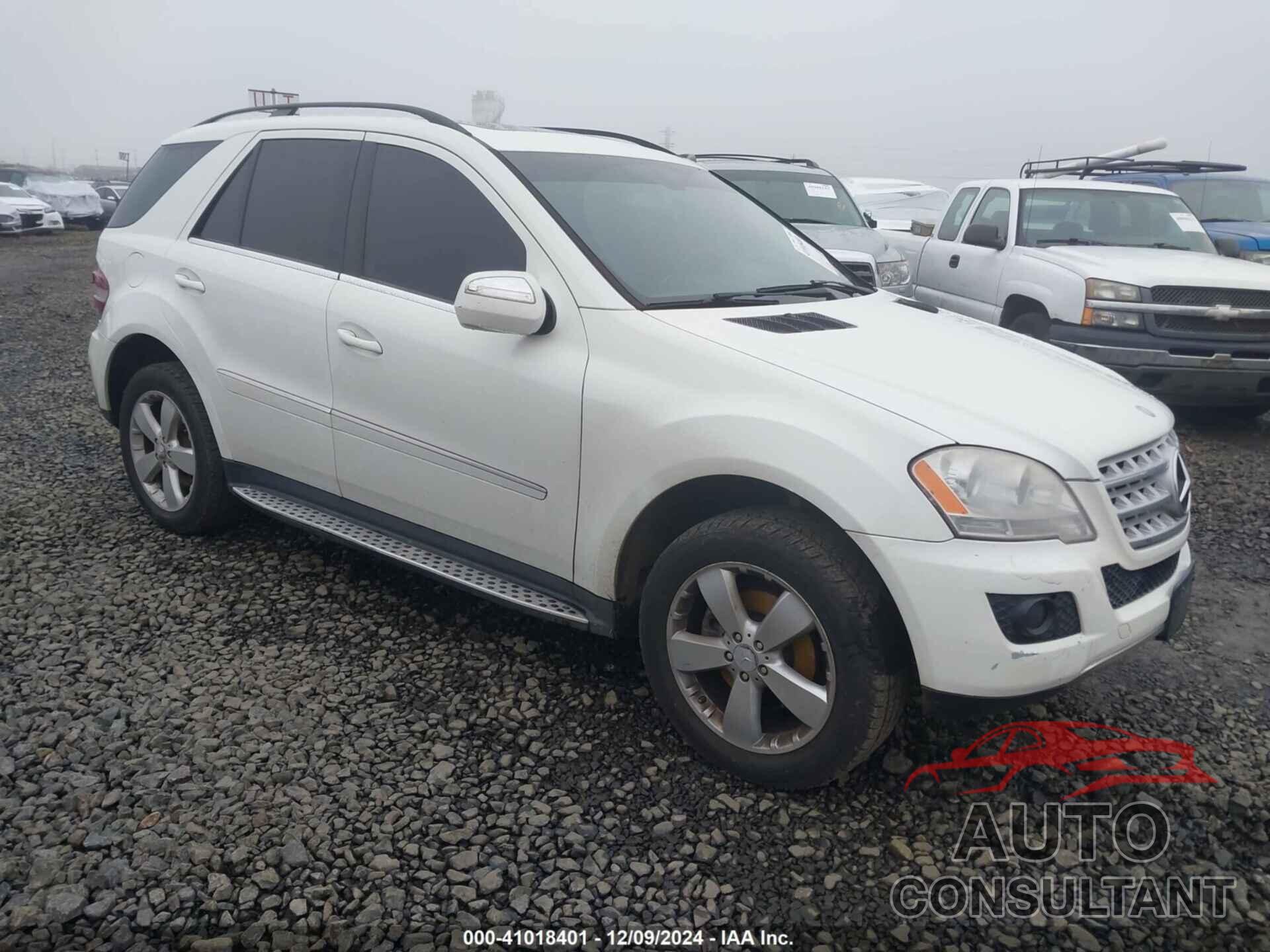MERCEDES-BENZ ML 350 2010 - 4JGBB8GB4AA543562