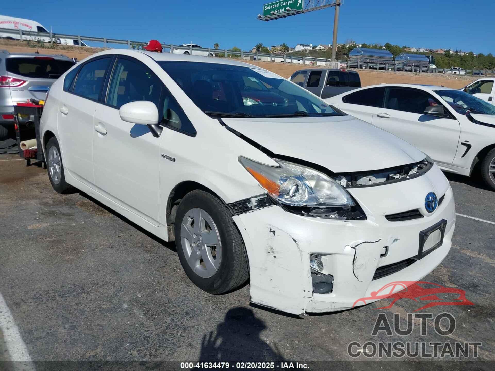 TOYOTA PRIUS 2011 - JTDKN3DU9B5337667