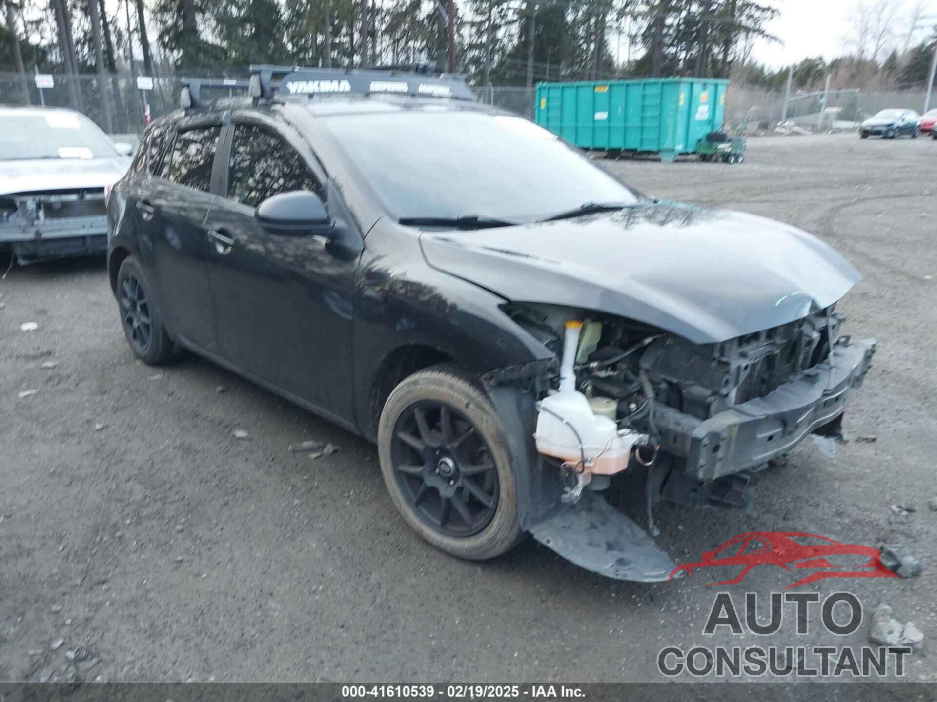 MAZDA MAZDA3 2012 - JM1BL1L88C1674323