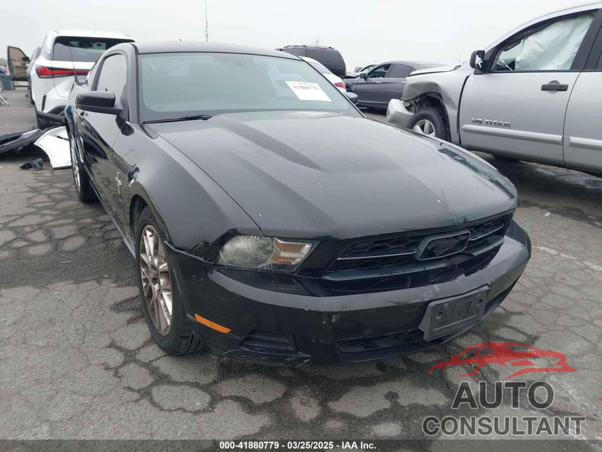 FORD MUSTANG 2012 - 1ZVBP8AM3C5234884
