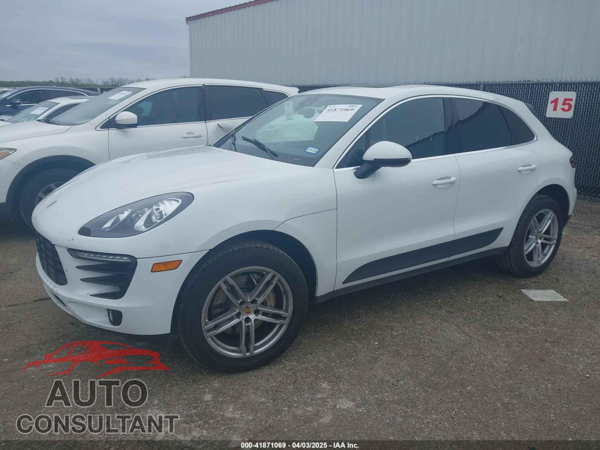 PORSCHE MACAN 2017 - WP1AB2A53HLB17889