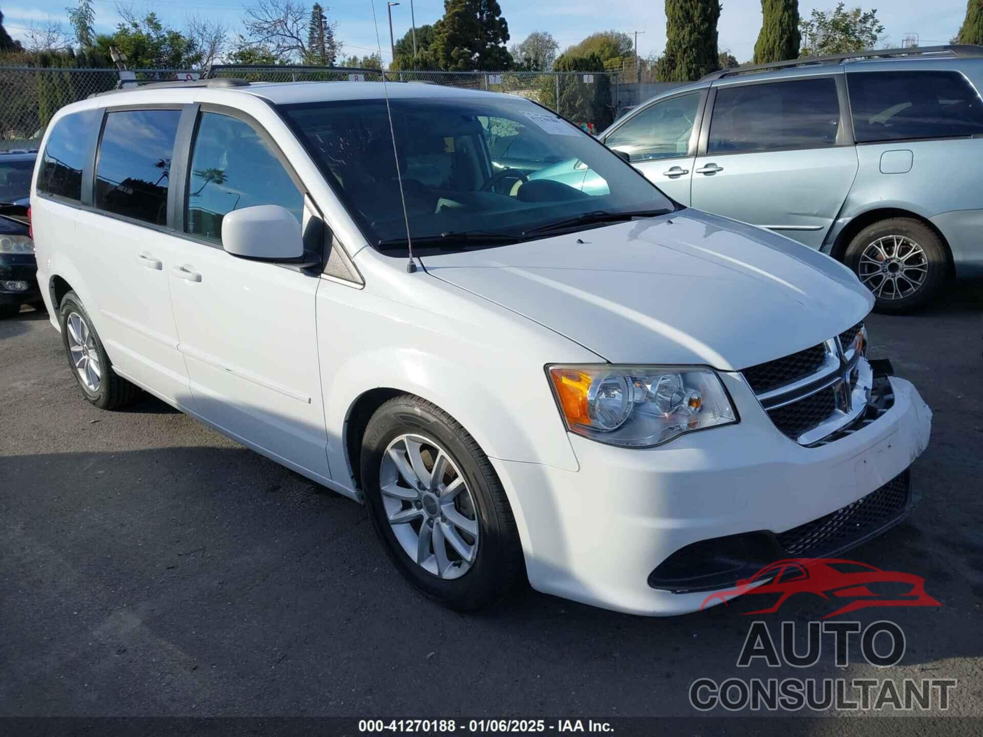 DODGE GRAND CARAVAN 2016 - 2C4RDGCG5GR203303