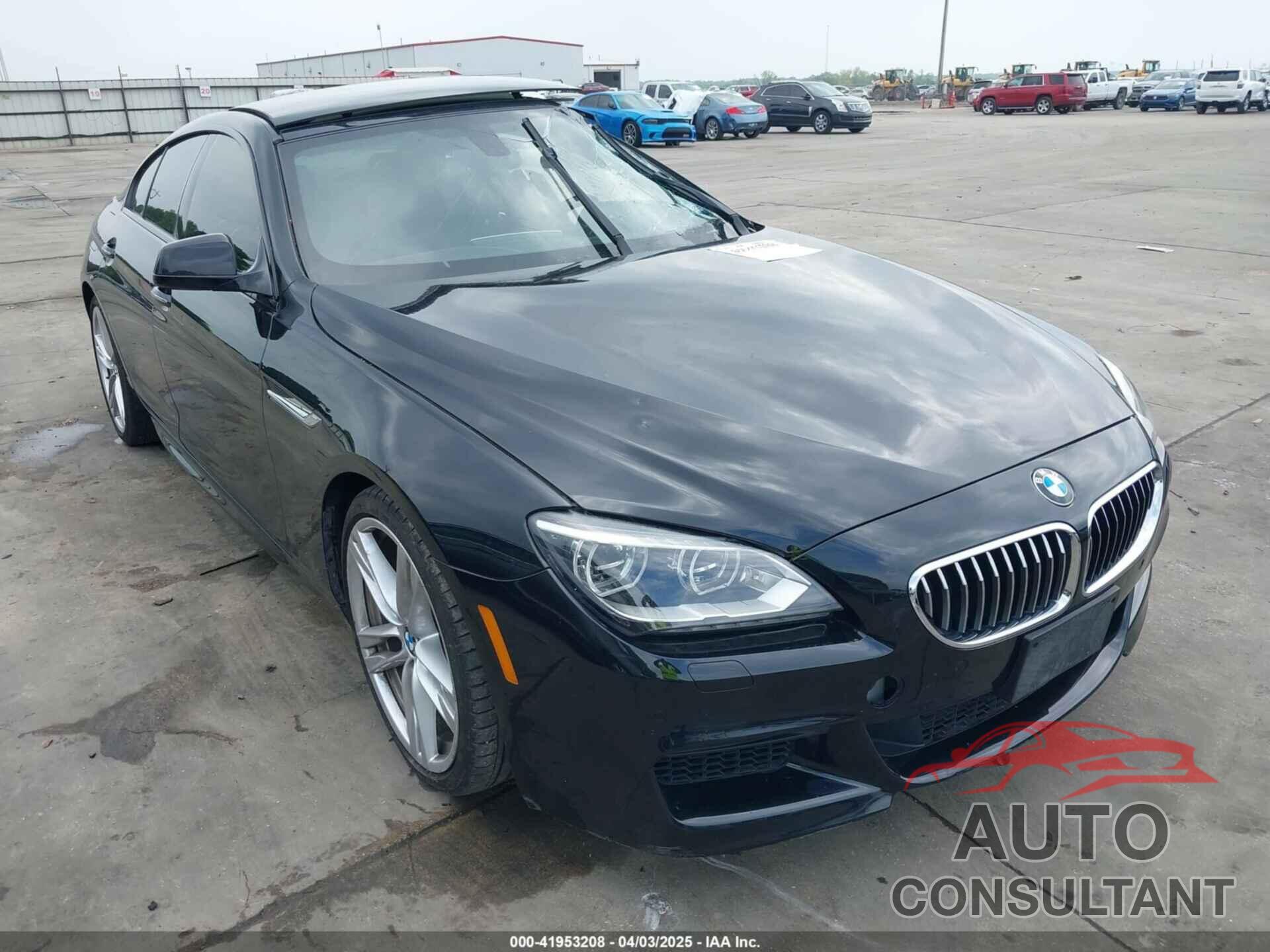 BMW 640I GRAN COUPE 2014 - WBA6A0C58ED317889