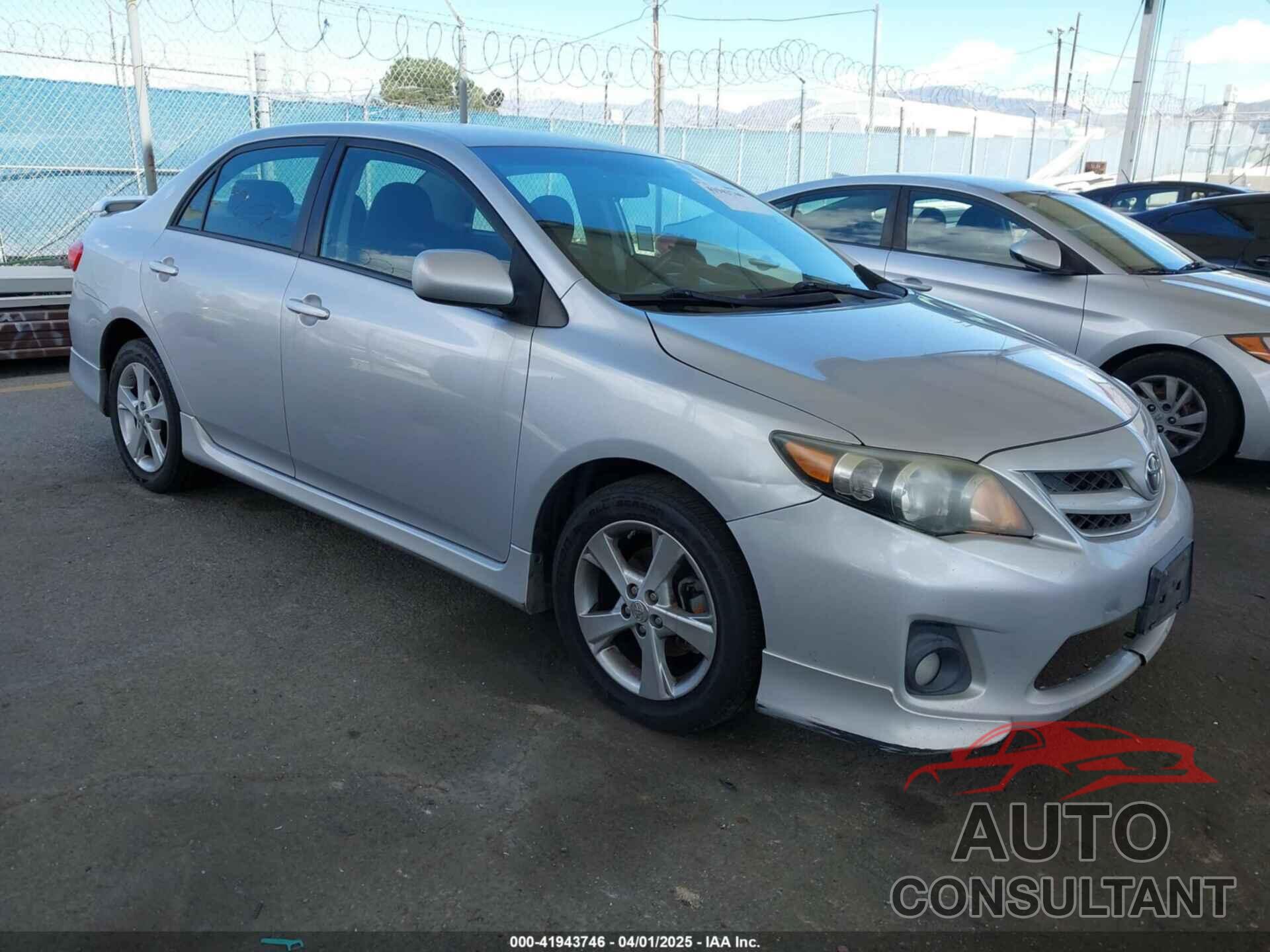 TOYOTA COROLLA 2013 - 5YFBU4EE4DP105130