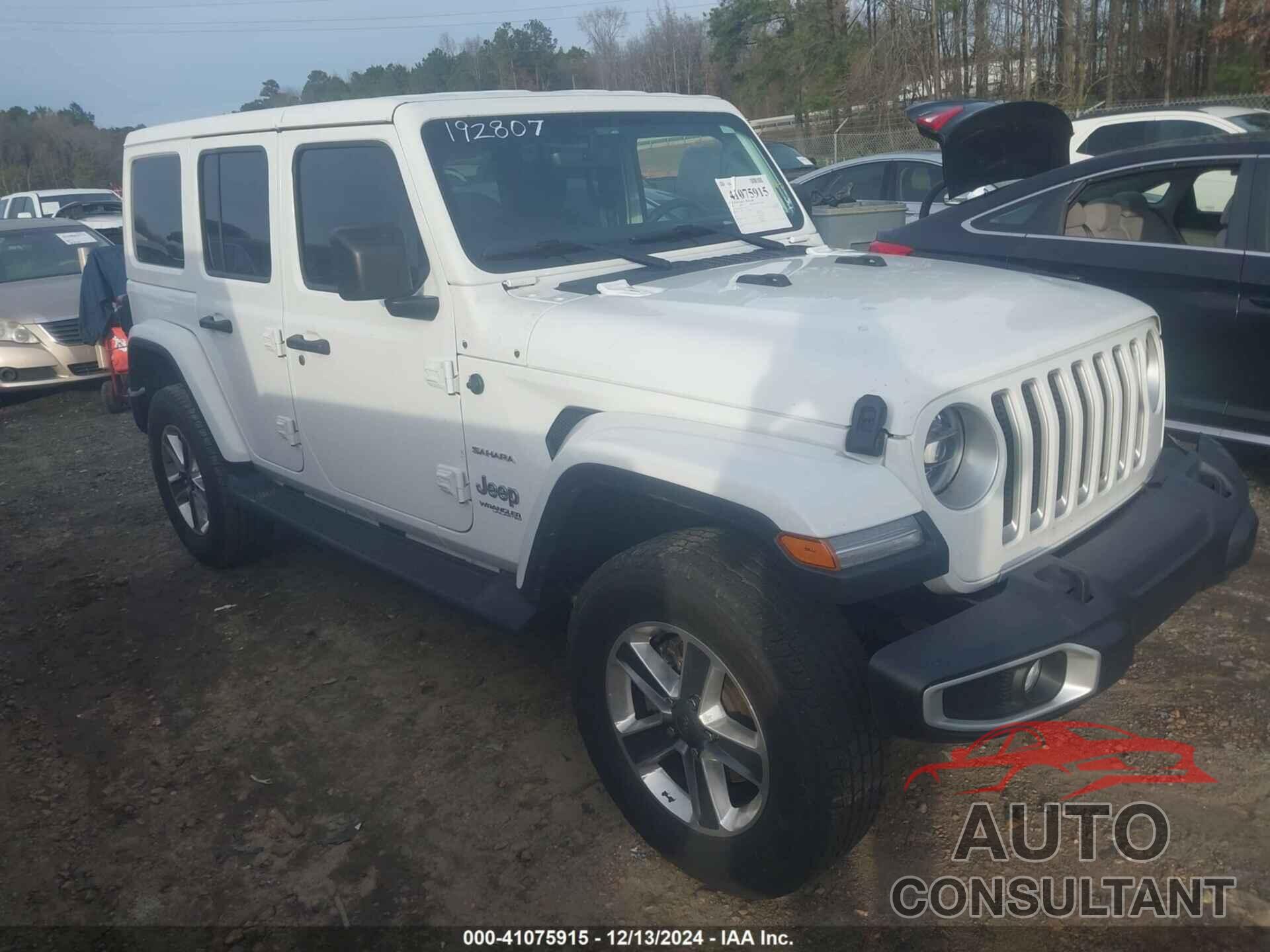 JEEP WRANGLER UNLIMITED 2022 - 1C4HJXEN1NW193003