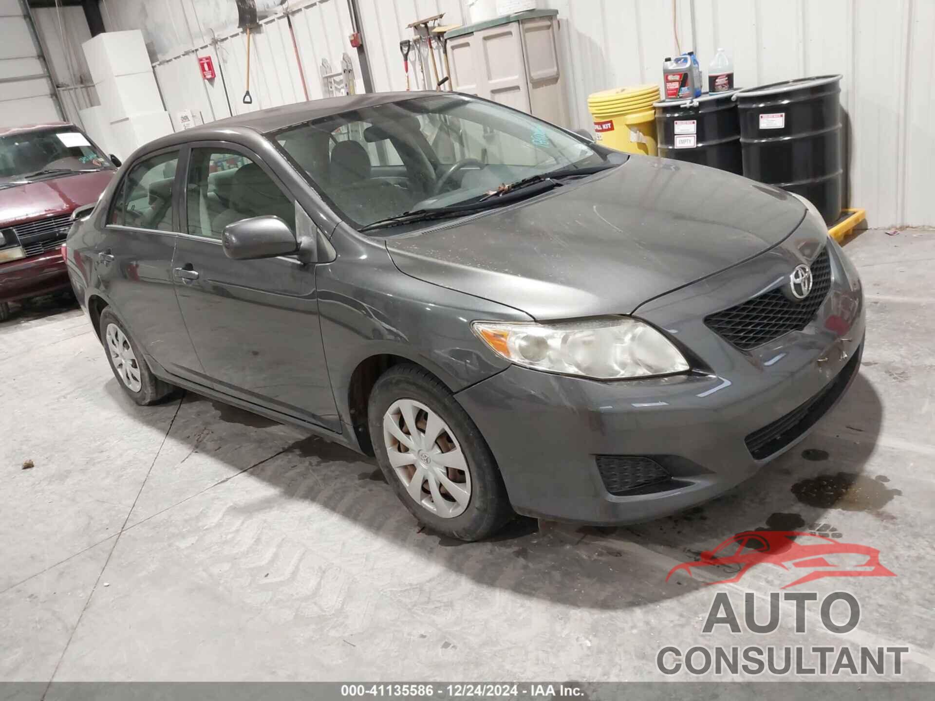 TOYOTA COROLLA 2009 - JTDBL40E699039171