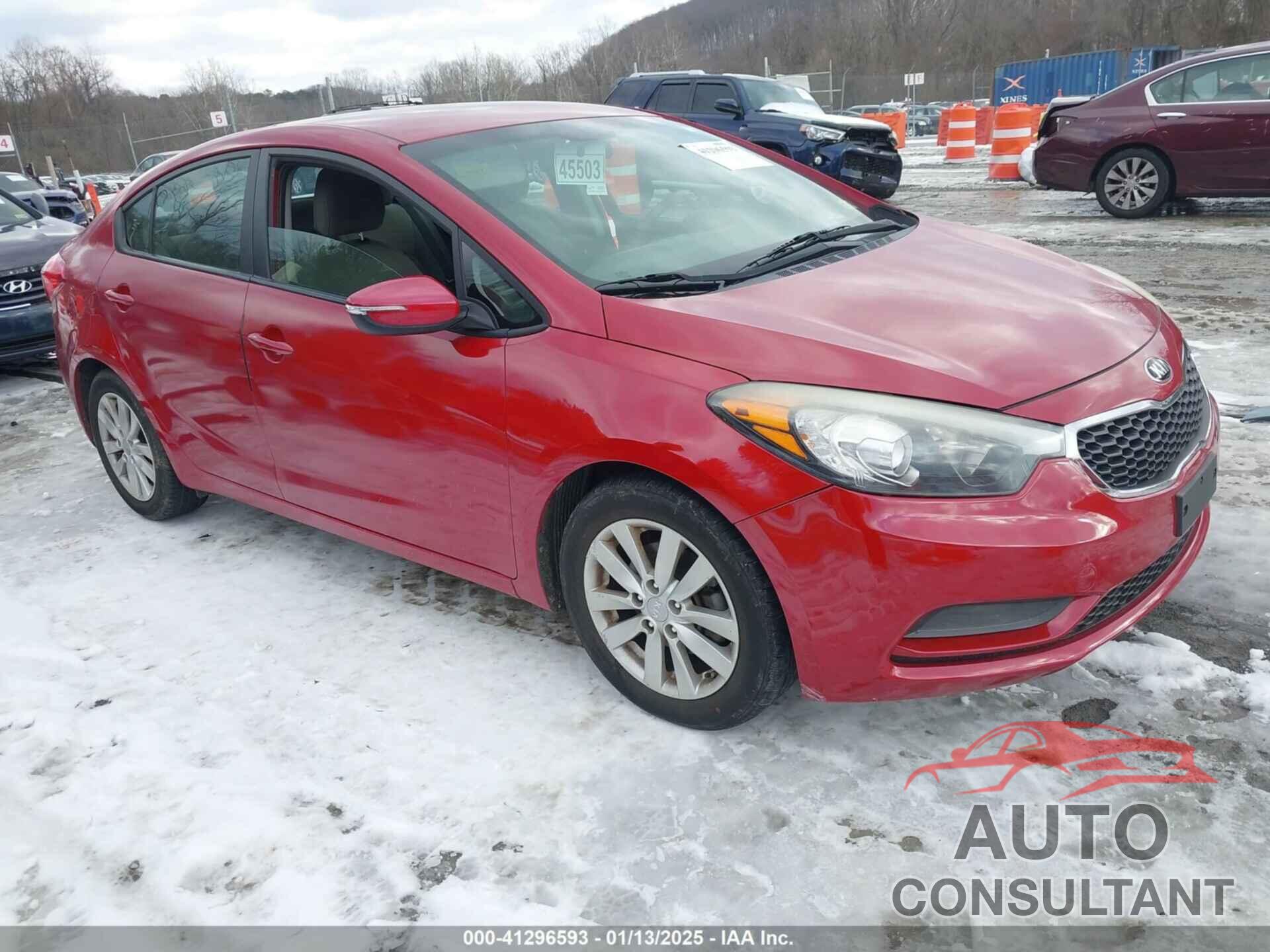 KIA FORTE 2015 - KNAFX4A68F5400512