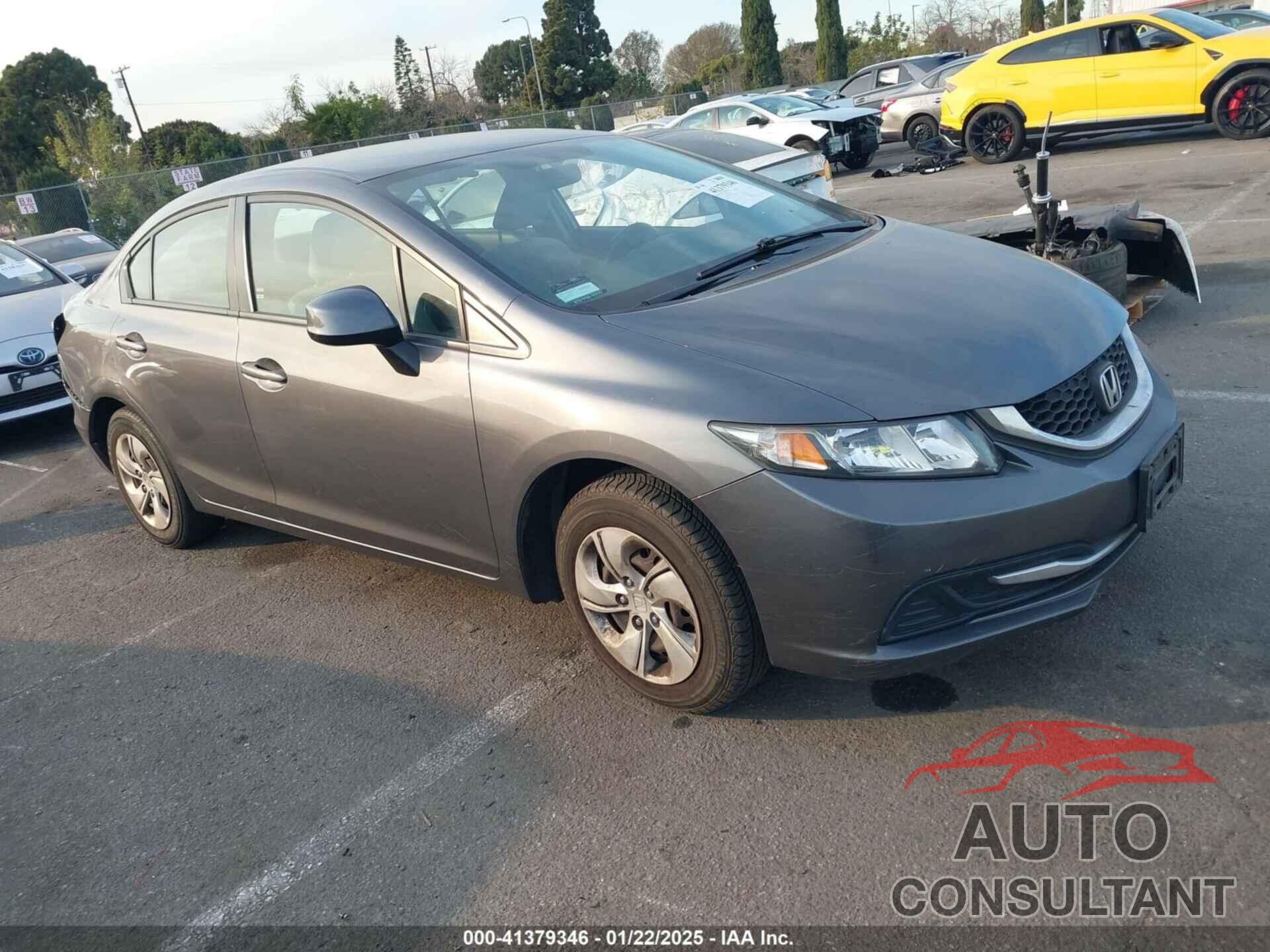 HONDA CIVIC 2013 - 19XFB2F54DE284877