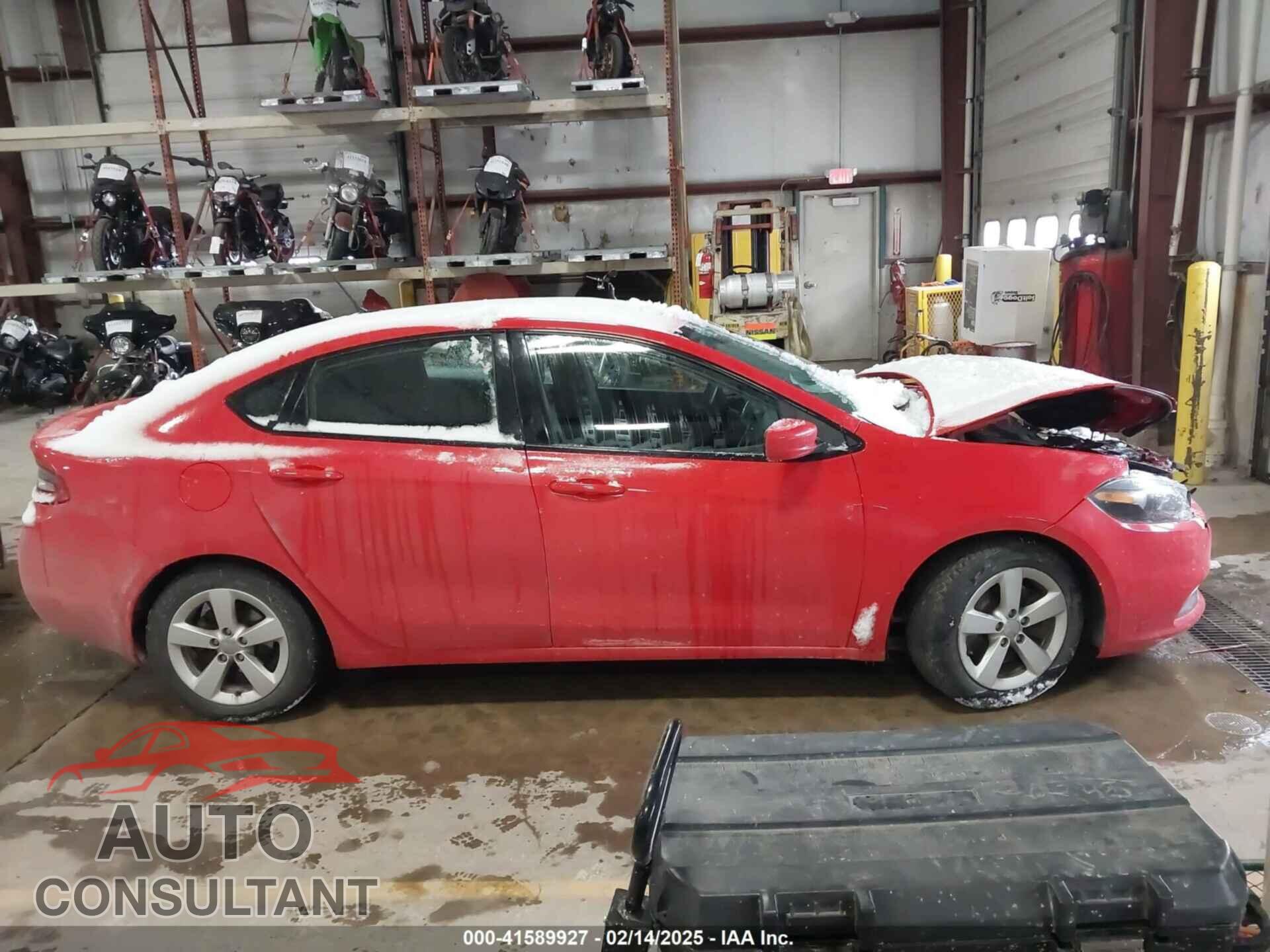 DODGE DART 2016 - 1C3CDFBBXGD616069
