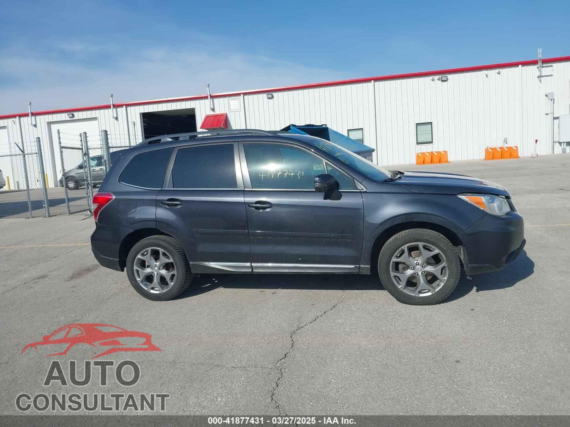SUBARU FORESTER 2016 - JF2SJAXC8GH443473