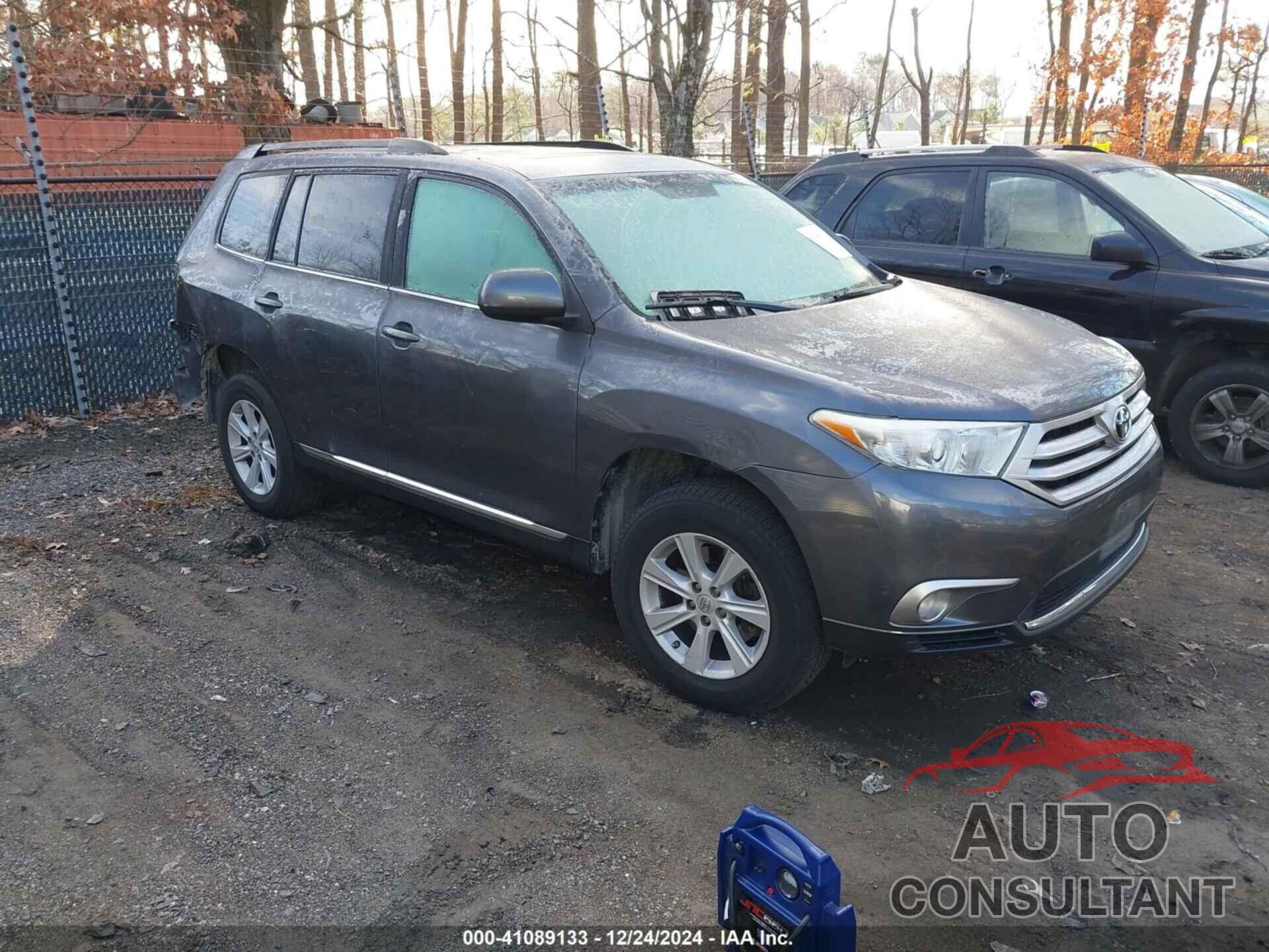 TOYOTA HIGHLANDER 2013 - 5TDBK3EH2DS178613