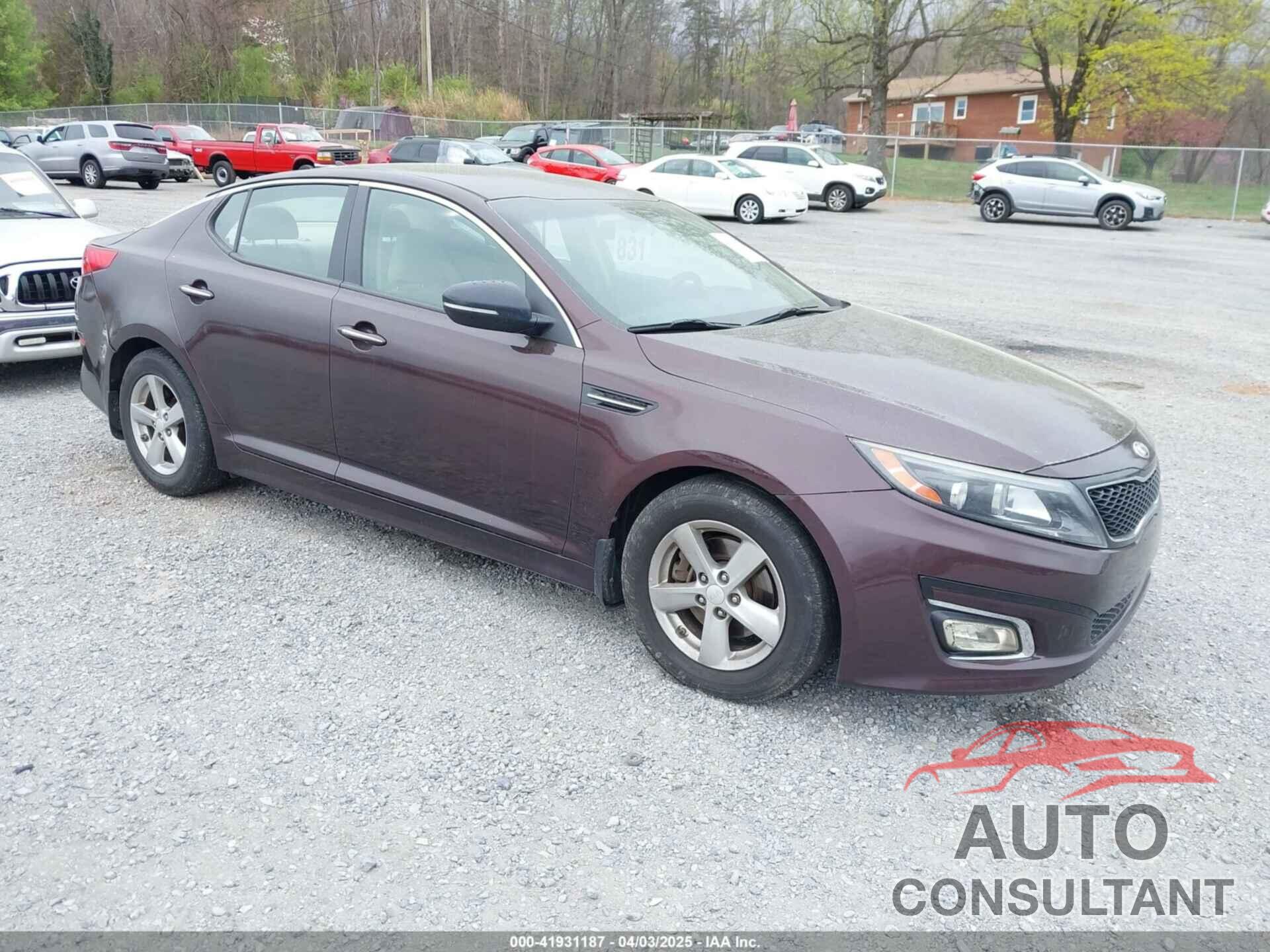 KIA OPTIMA 2015 - 5XXGM4A76FG404790