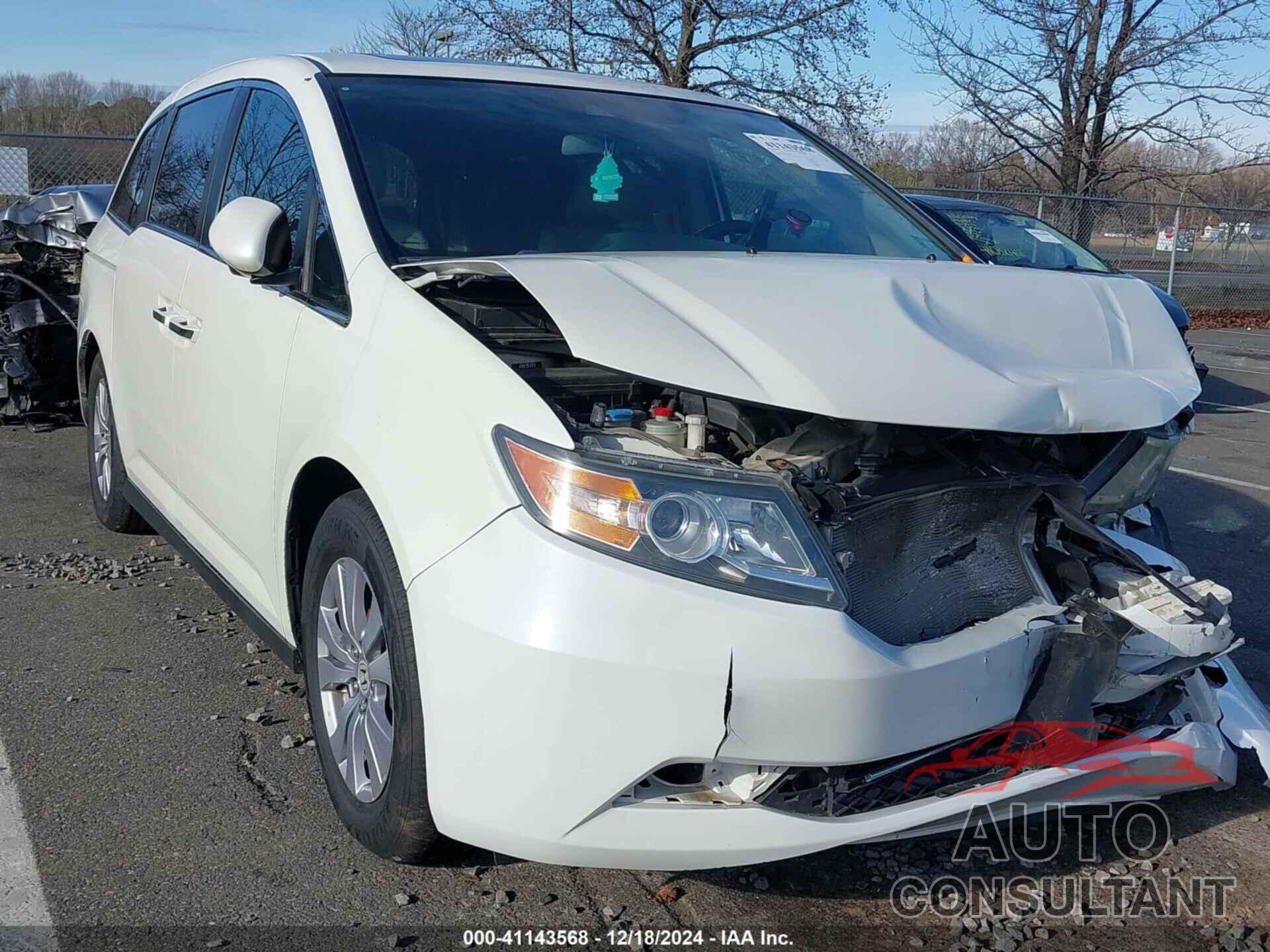 HONDA ODYSSEY 2016 - 5FNRL5H61GB075614