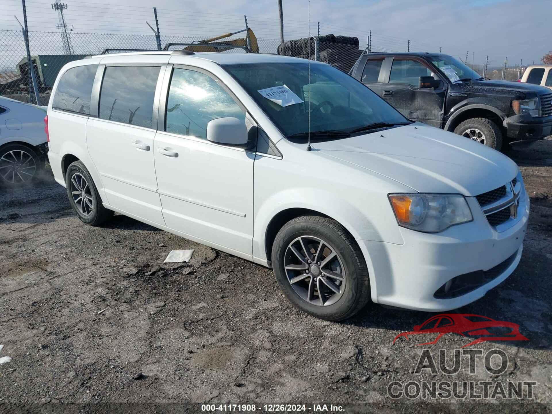 DODGE GRAND CARAVAN 2017 - 2C4RDGCG0HR824286