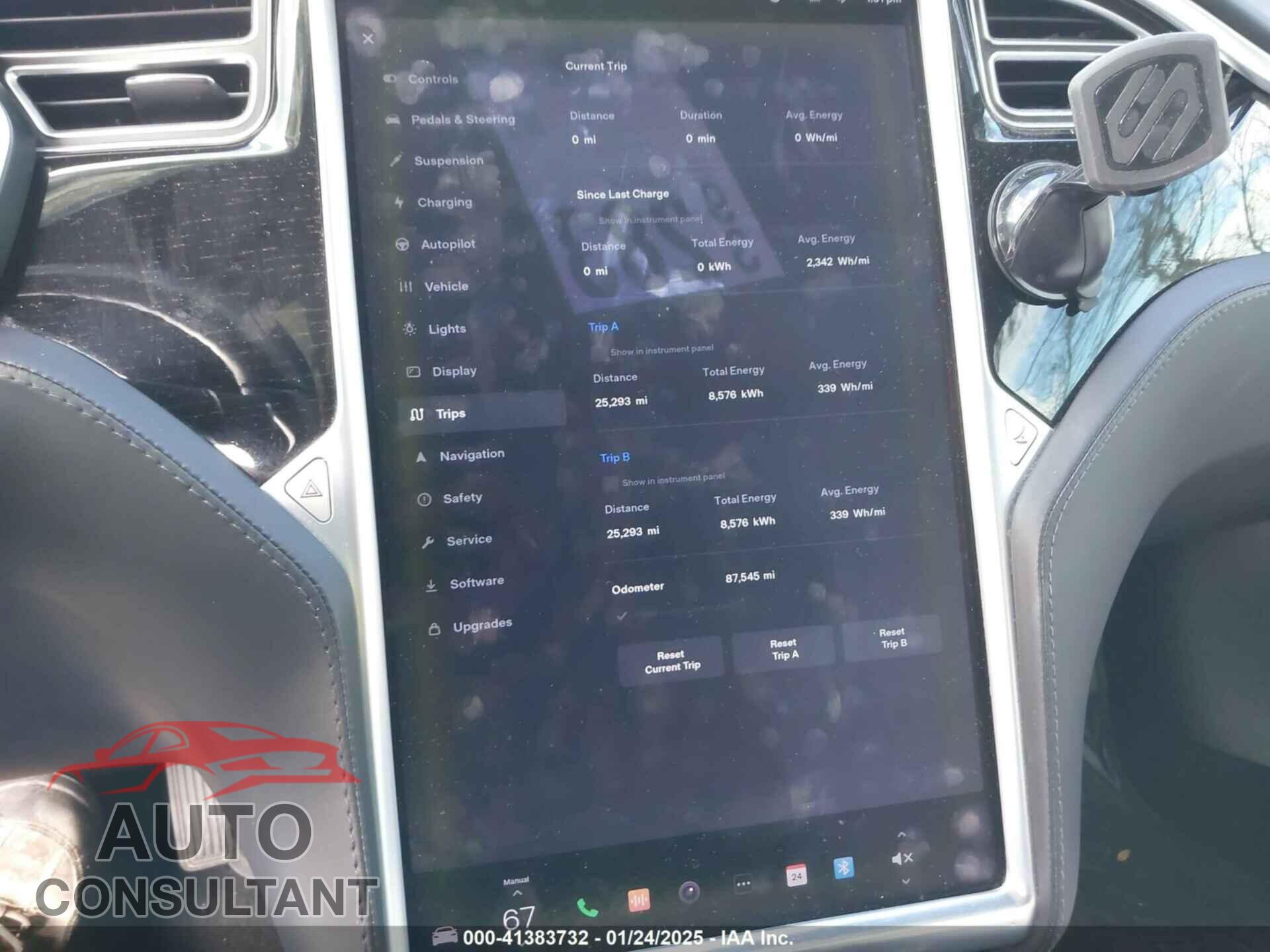 TESLA MODEL S 2017 - 5YJSA1E25HF230507