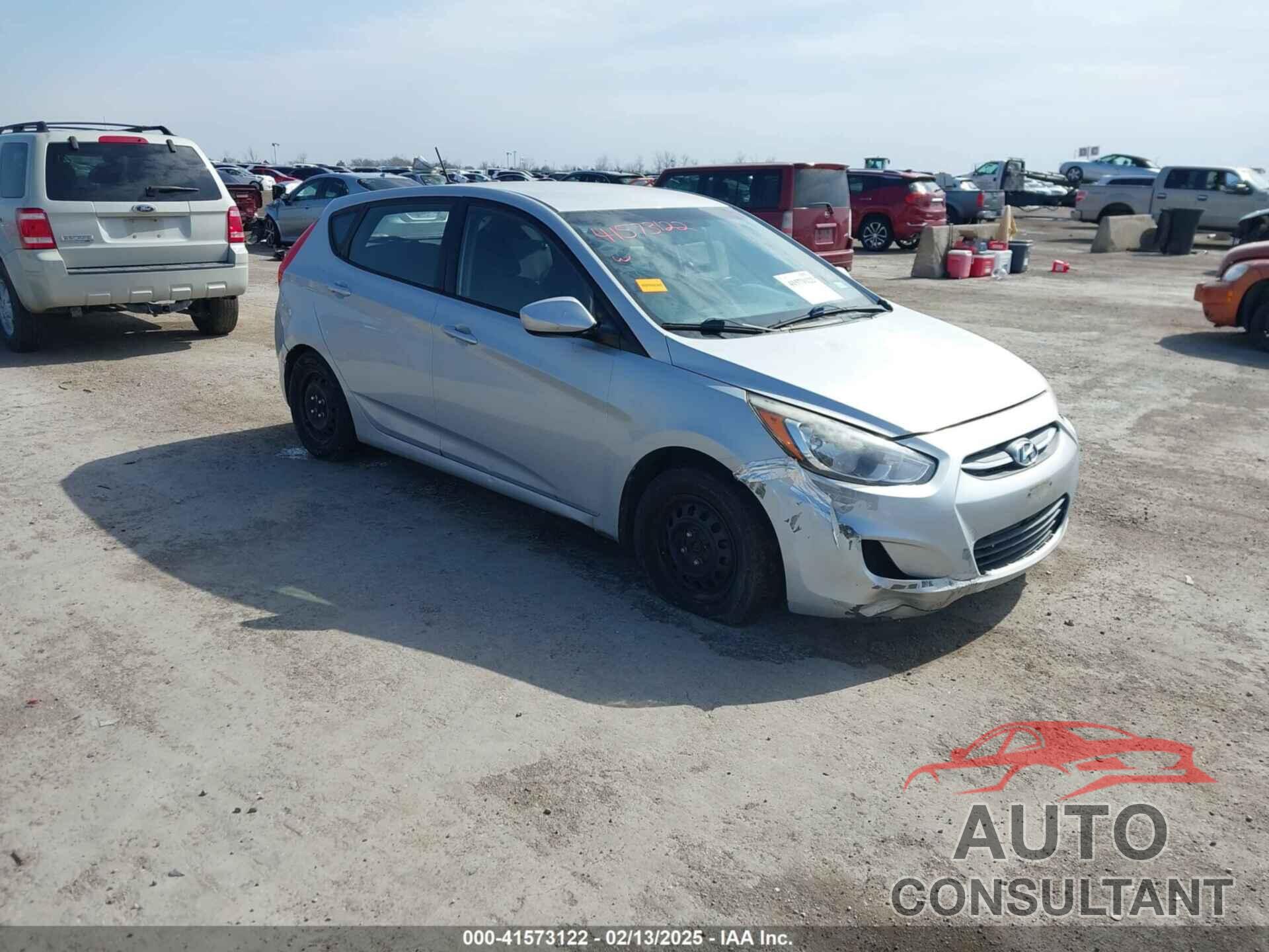 HYUNDAI ACCENT 2016 - KMHCT5AE4GU256295