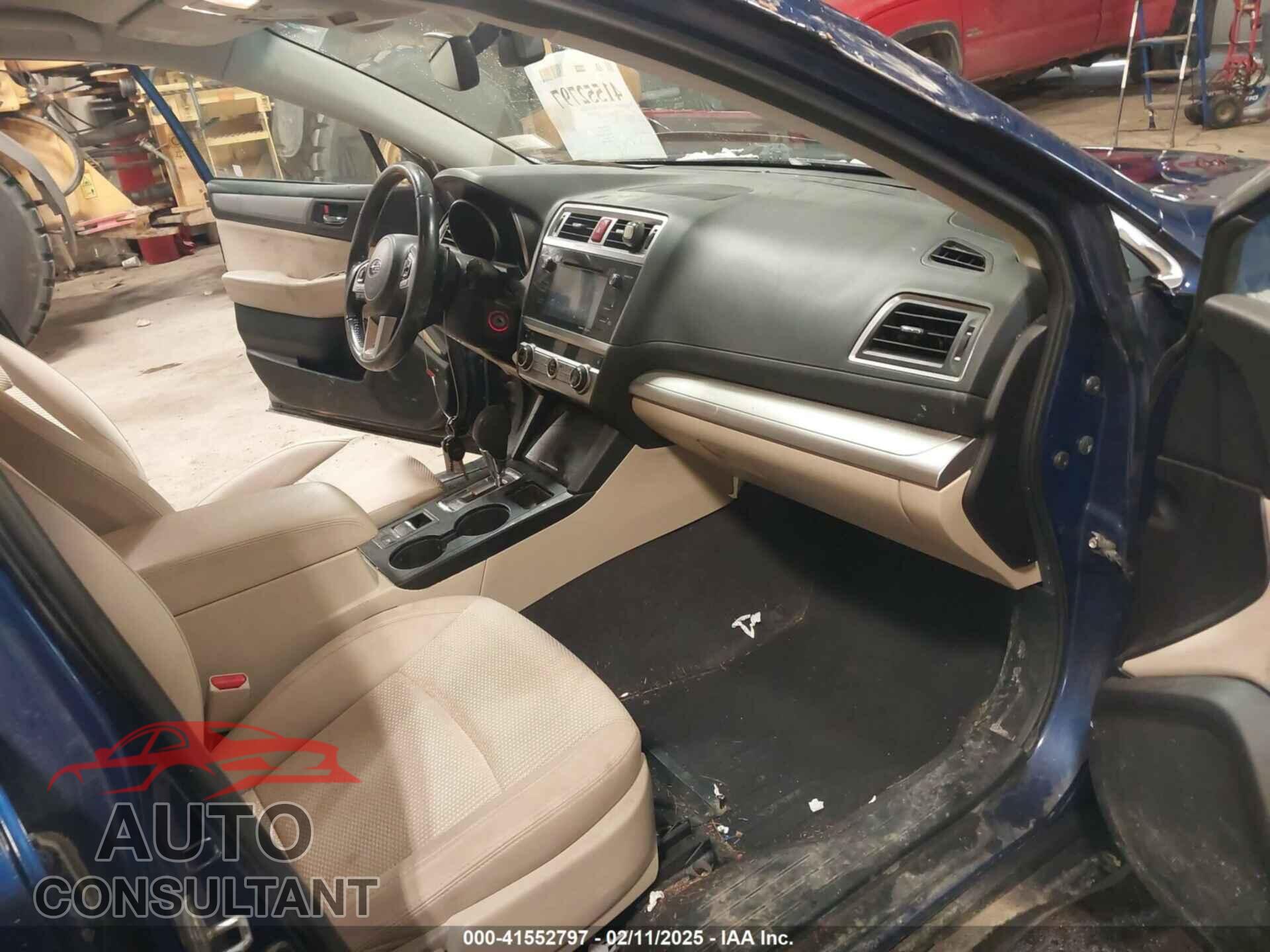 SUBARU OUTBACK 2017 - 4S4BSAFC8H3316486