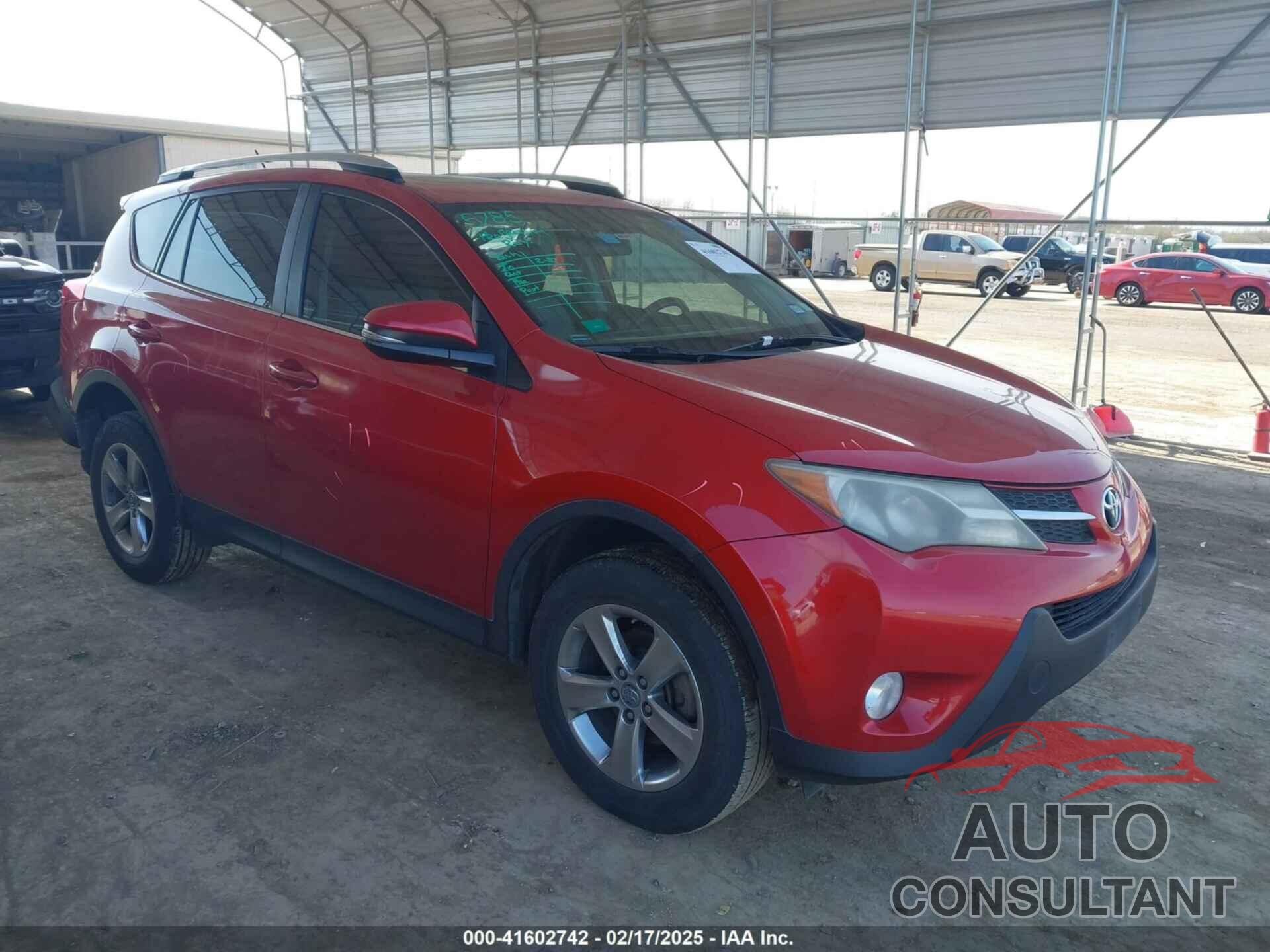 TOYOTA RAV4 2015 - 2T3WFREV7FW227384
