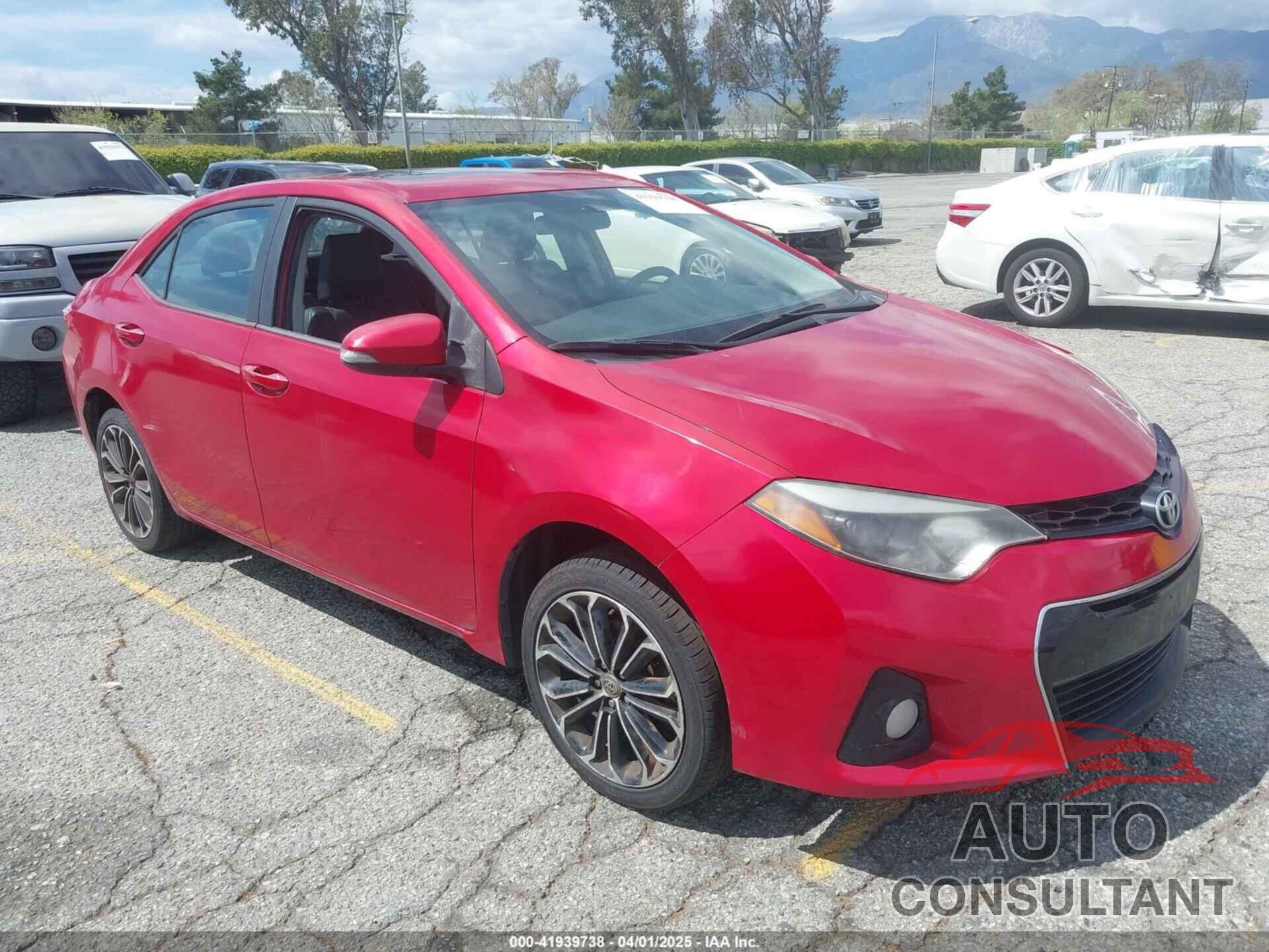 TOYOTA COROLLA 2015 - 5YFBURHE9FP250403