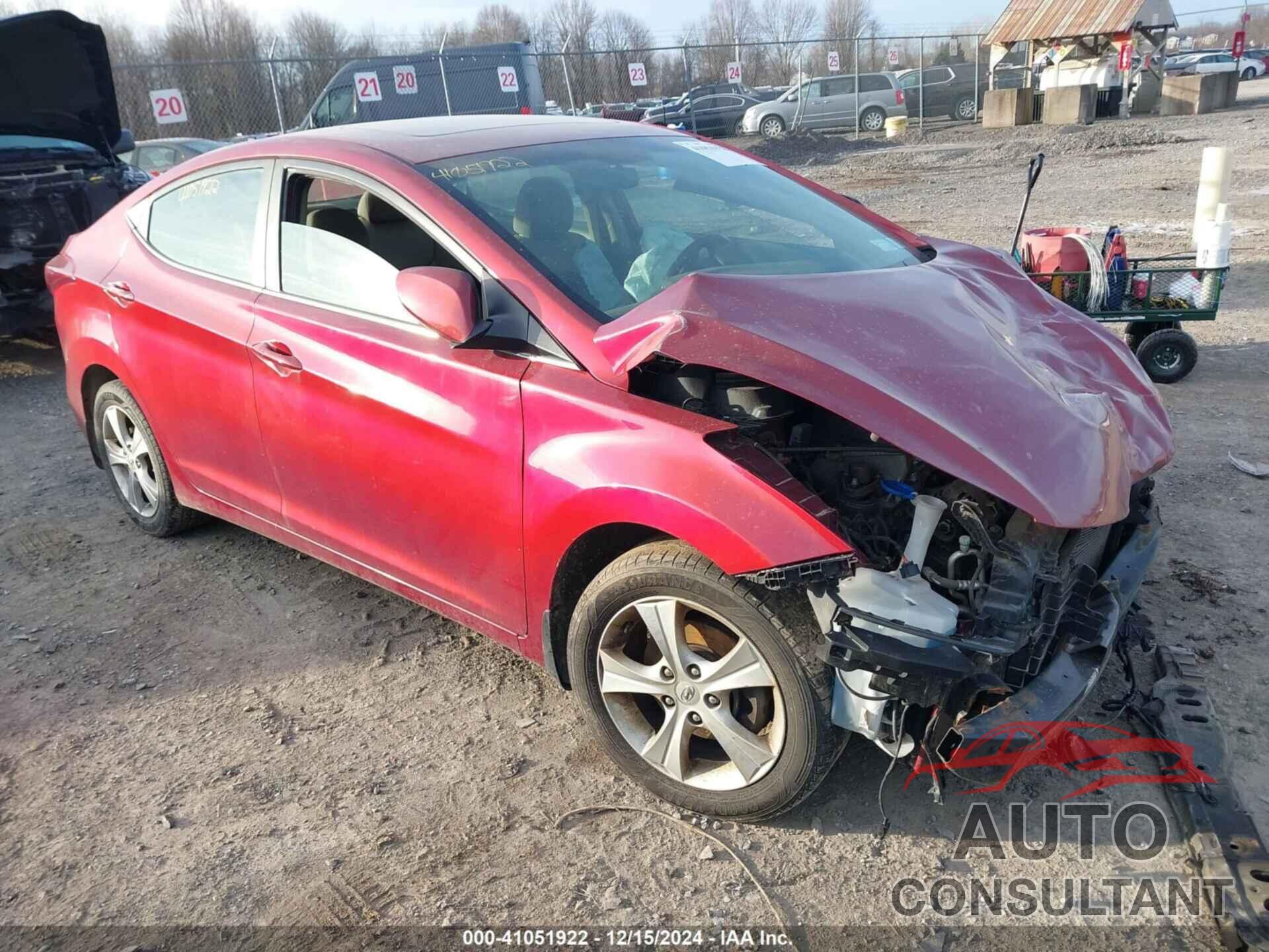 HYUNDAI ELANTRA 2016 - 5NPDH4AE5GH723836