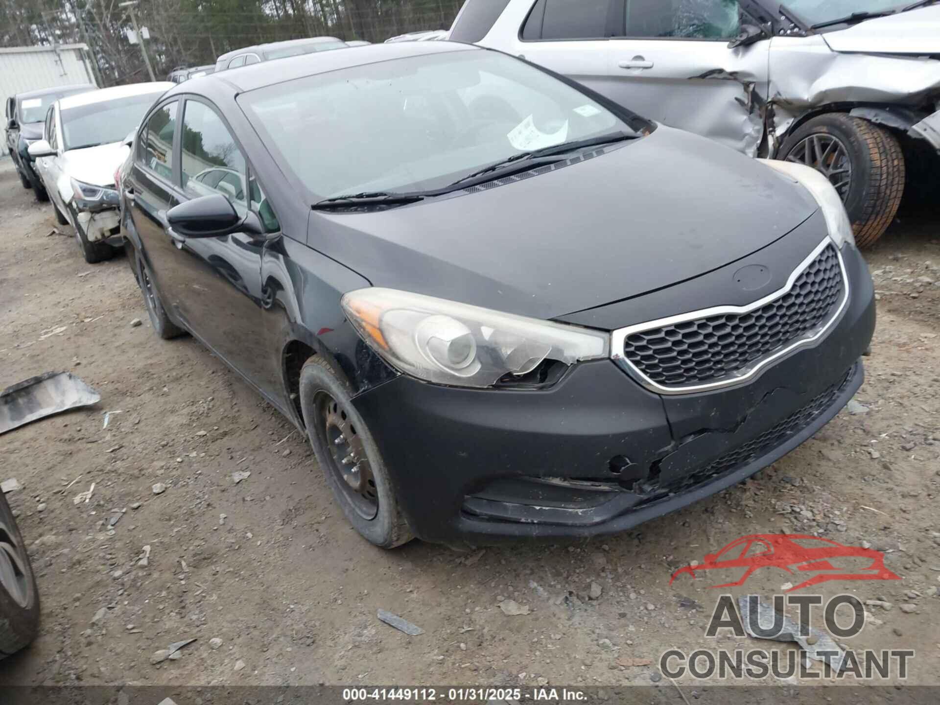 KIA FORTE 2016 - KNAFK4A67G5541152