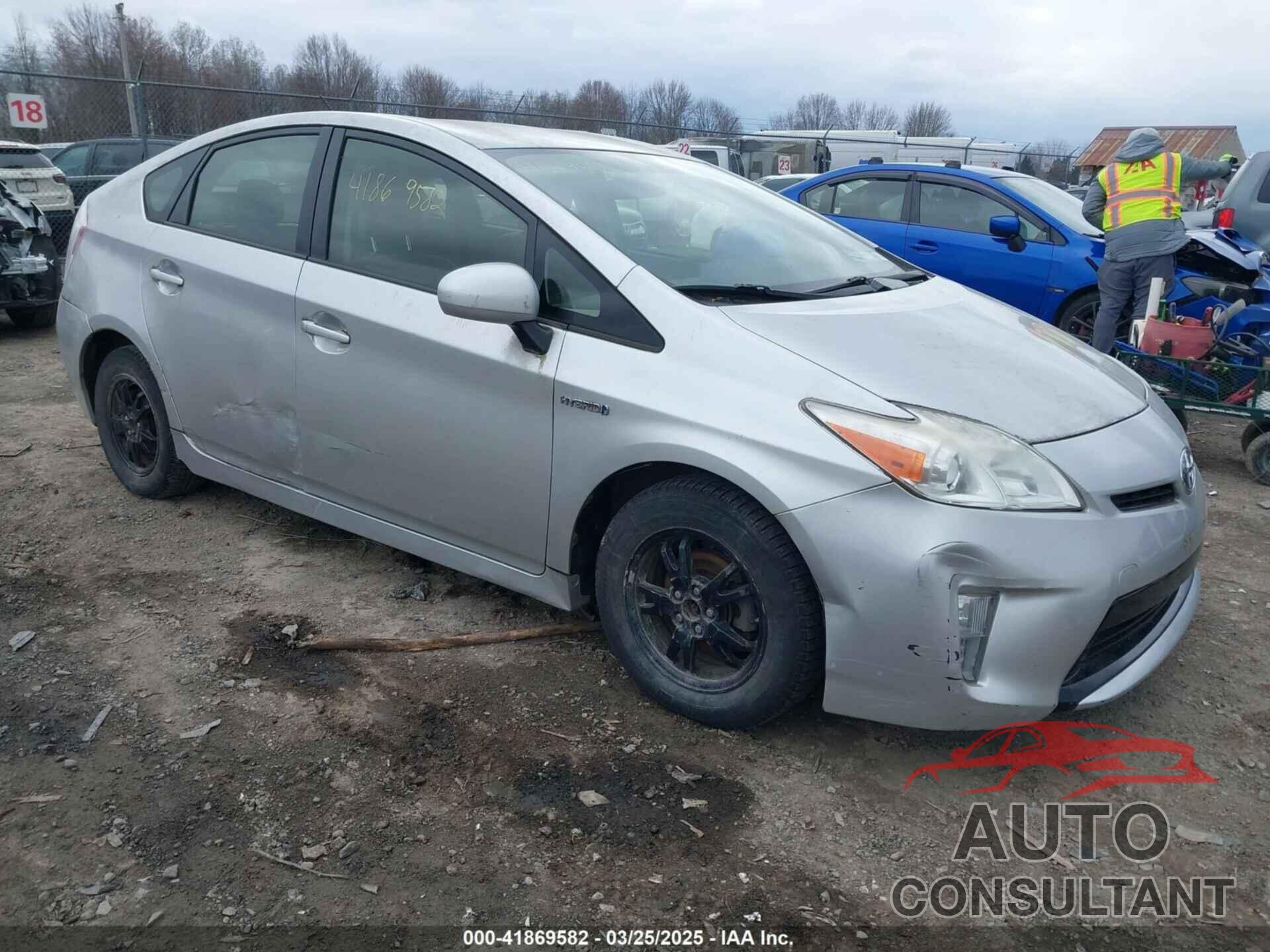 TOYOTA PRIUS 2012 - JTDKN3DU9C5532945