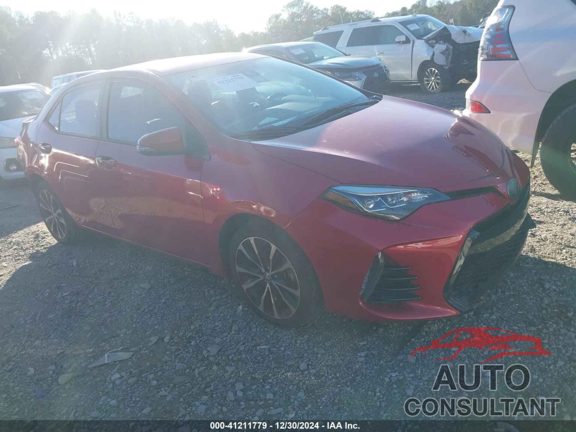 TOYOTA COROLLA 2018 - 5YFBURHE3JP810151