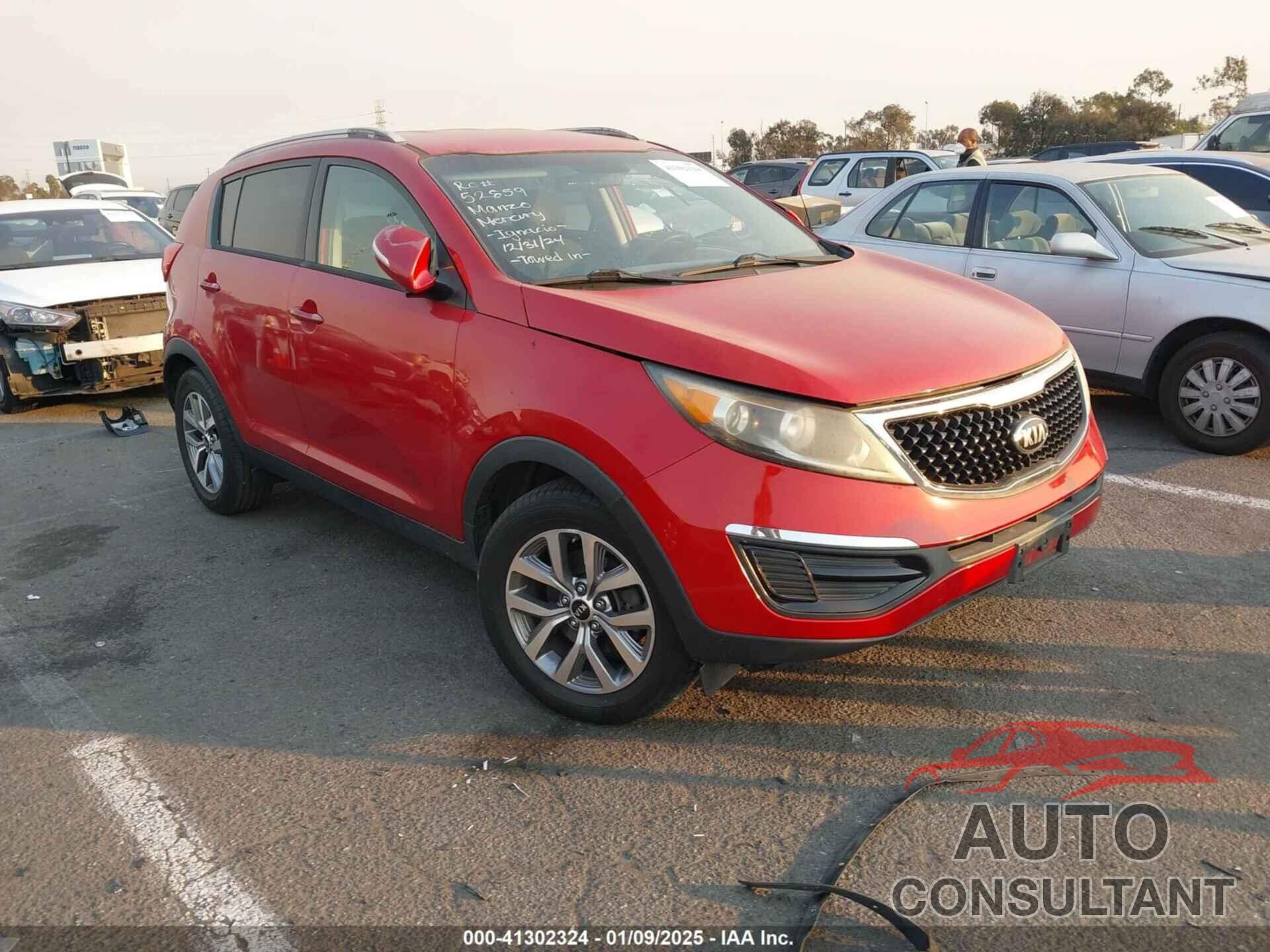 KIA SPORTAGE 2015 - KNDPB3AC2F7701366