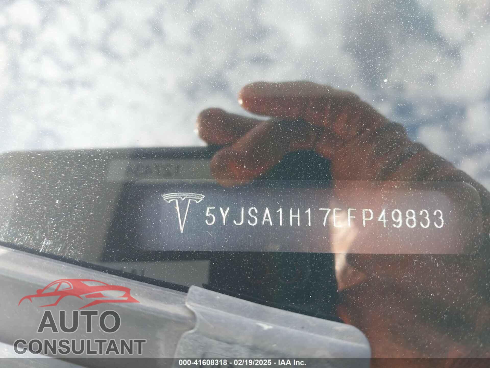 TESLA MODEL S 2014 - 5YJSA1H17EFP49833